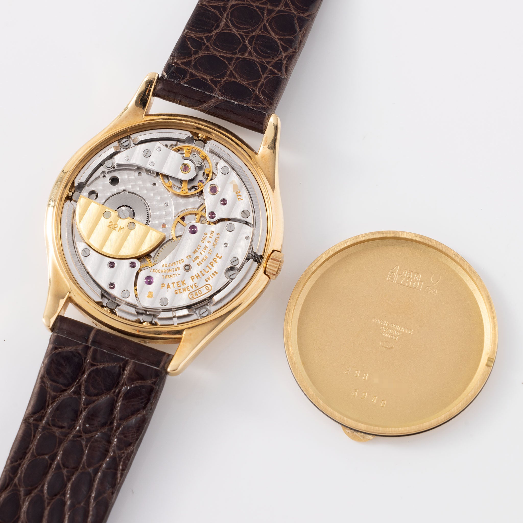 Patek Philippe Perpetual Kalender 2. Serie mit Auszug aus dem Archiv Referenz 3940