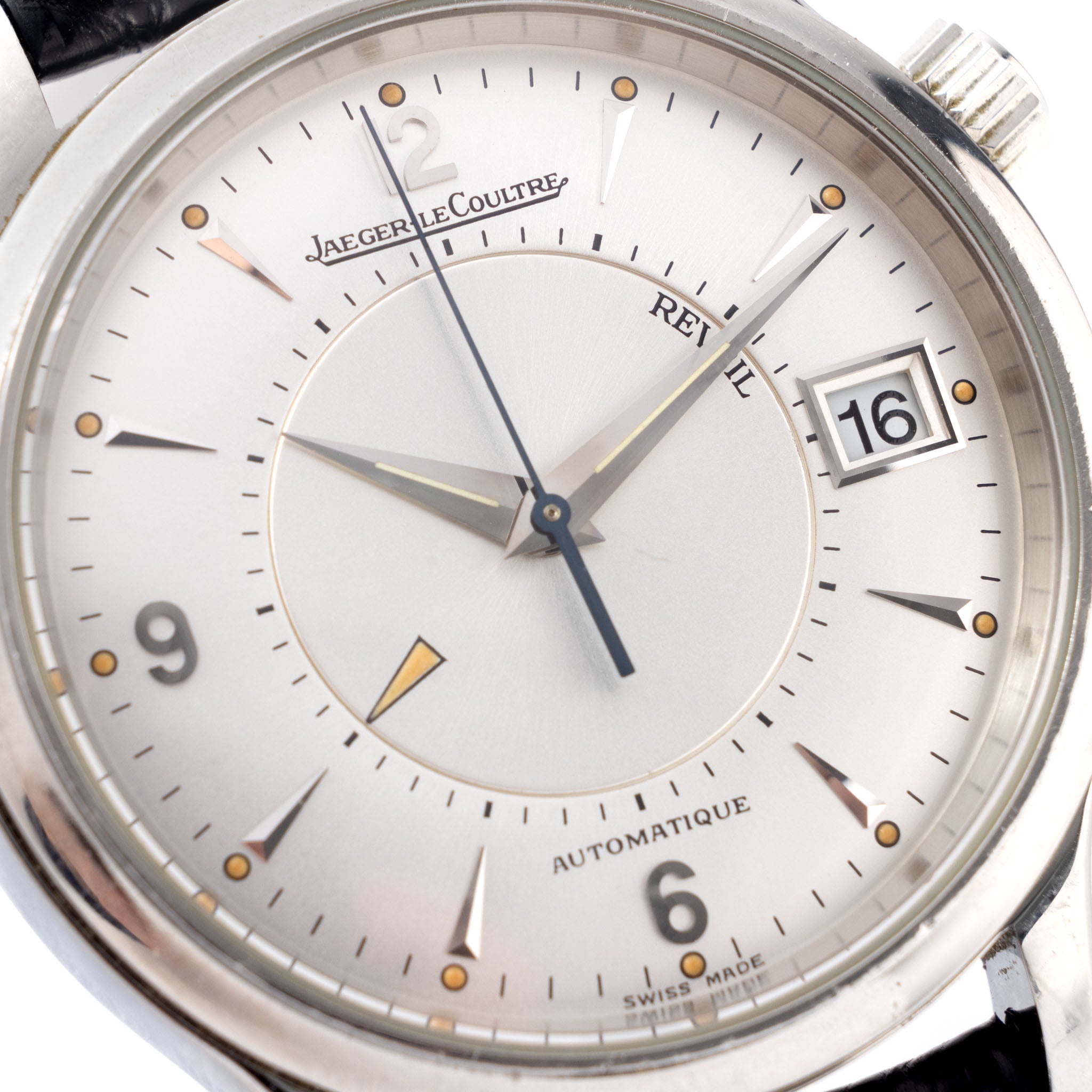 Jaeger le Coultre Master Control Memovox Silver Dial Ref 141.8.97