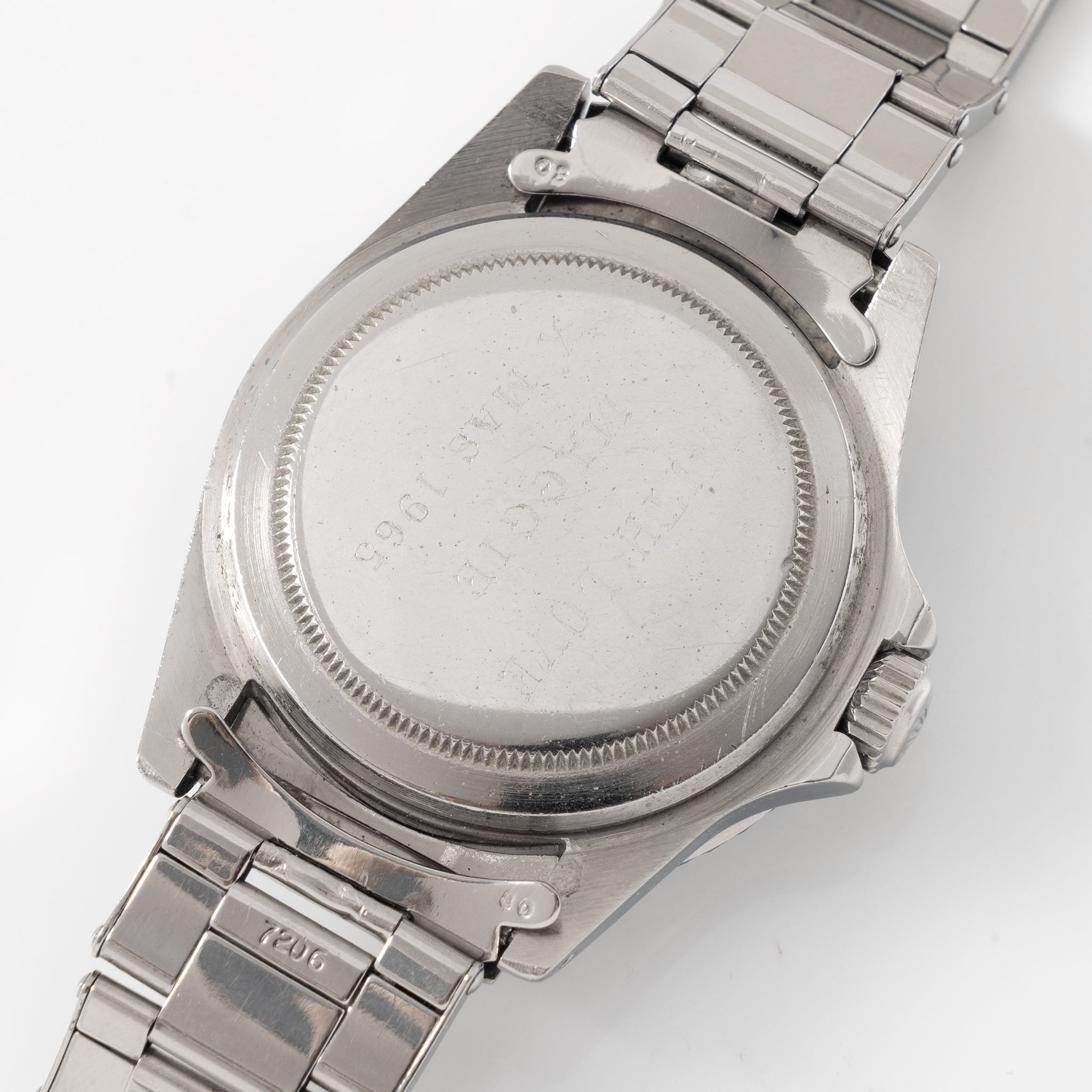 Rolex Submariner Referenz 5513 mit Glänzendem Gilt Zifferblatt aus 1965