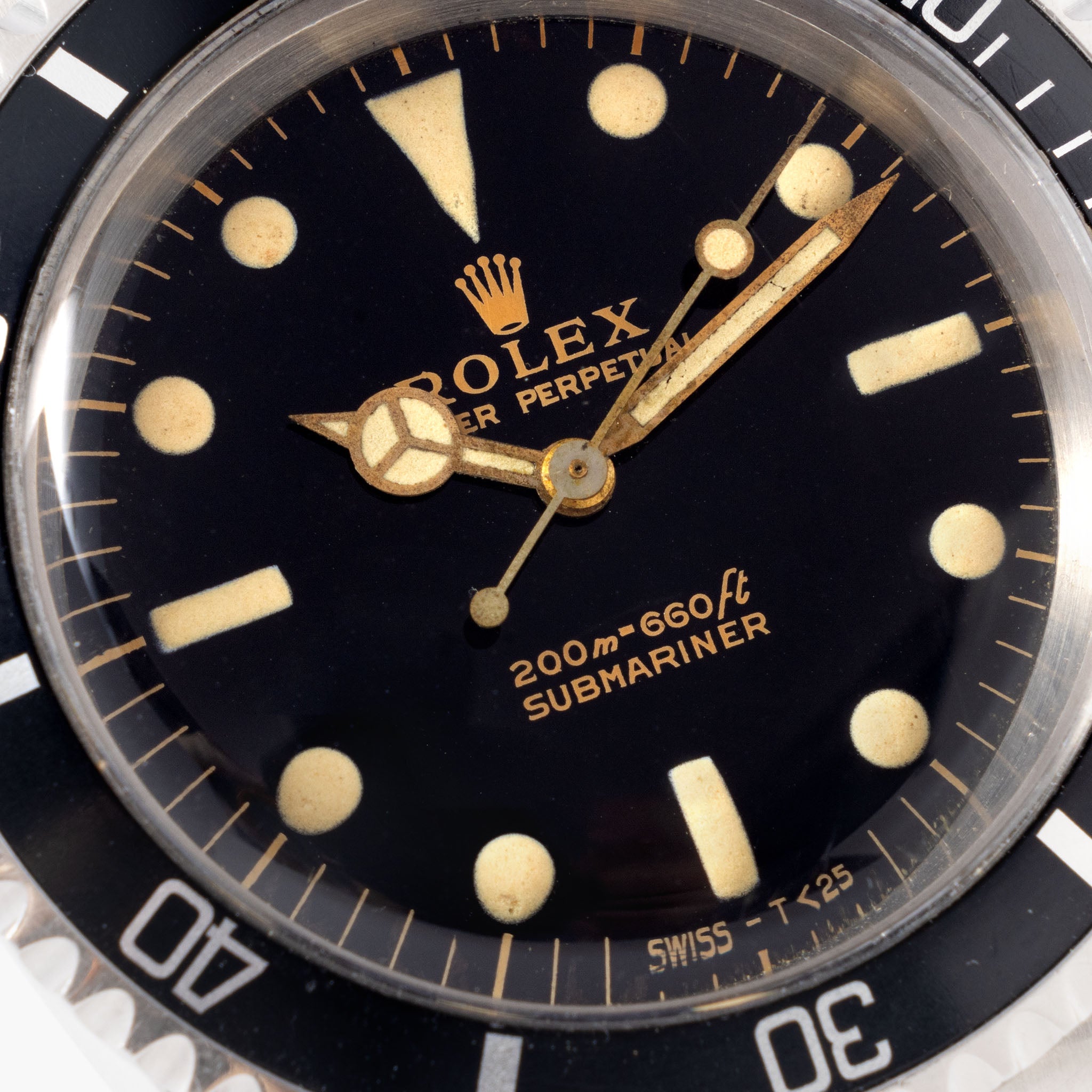 Rolex SubmarinerReferenz 5513 mit Gilt Zifferblatt