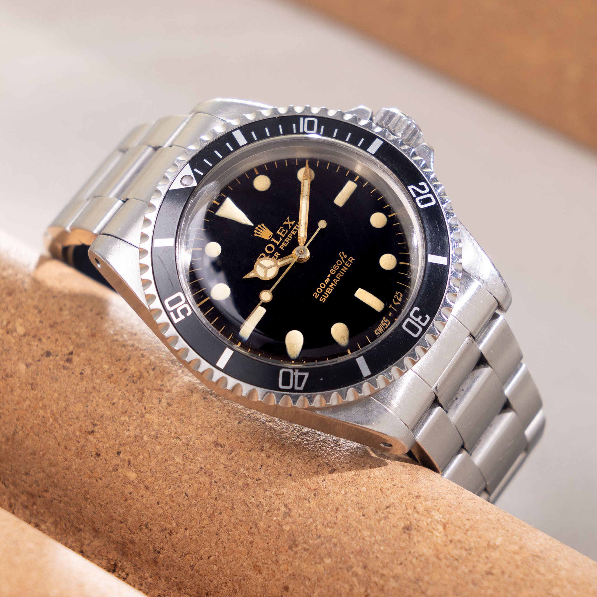 Rolex SubmarinerReferenz 5513 mit Gilt Zifferblatt