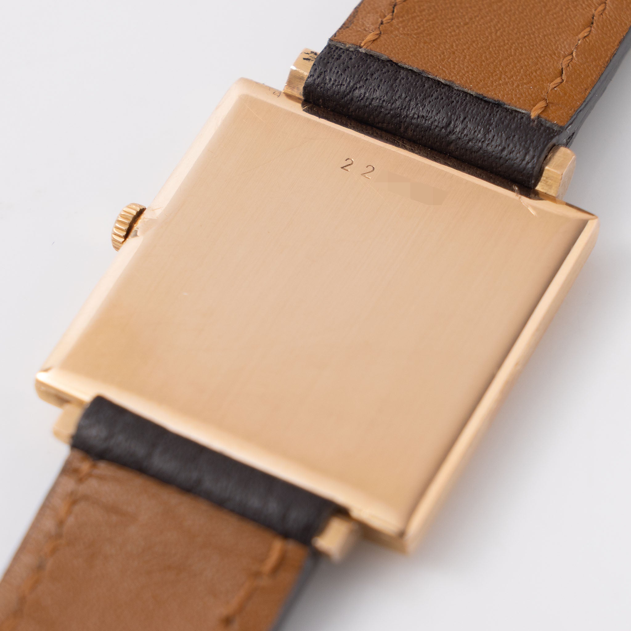 Audemars Piguet Ultra-thin Square Dresswatch in 18k rose gold