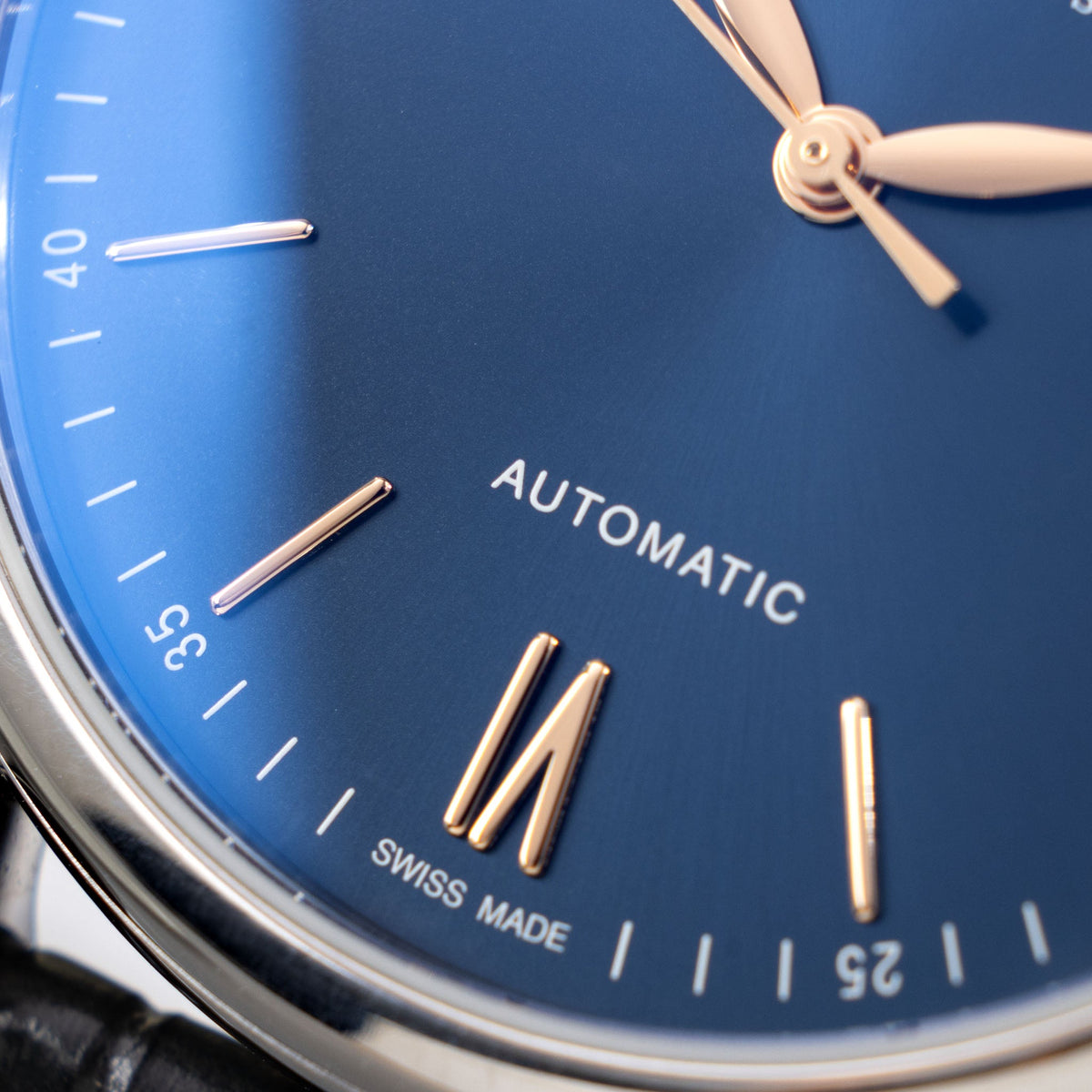 IWC Portofino Blue soleil dial box and paper set" Khanjar "ref IW356523