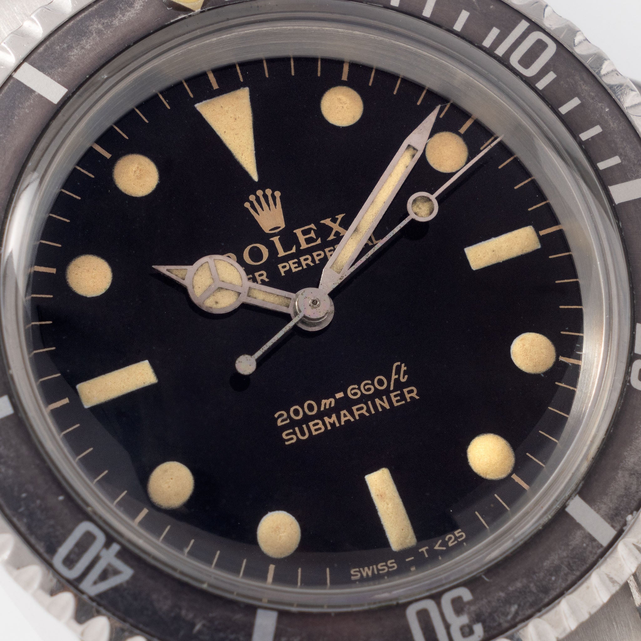 Rolex Submariner Gilt dial ref 5513 first owner provenance