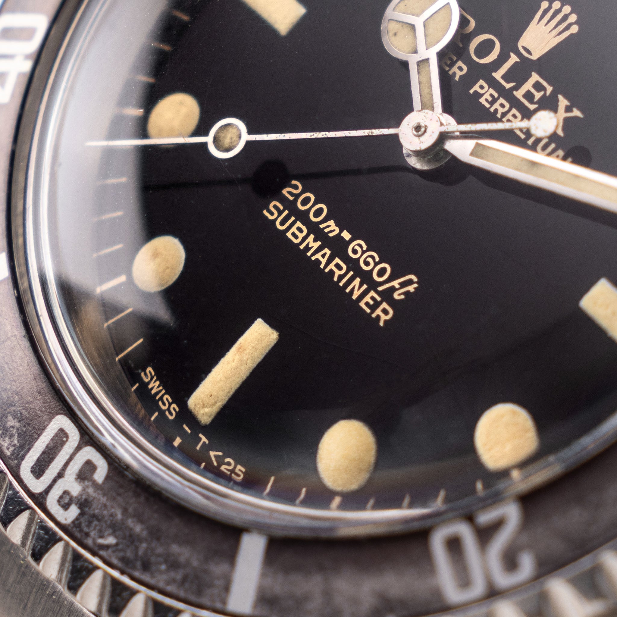 Rolex Submariner Gilt dial ref 5513 first owner provenance