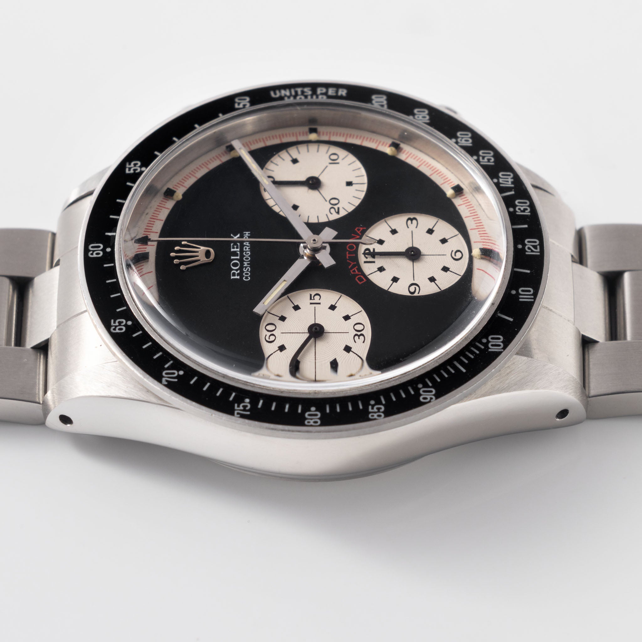 Rolex Cosmograph Daytona 6241 Black Tri-Color Exotic Dial dial with Rolex service papers