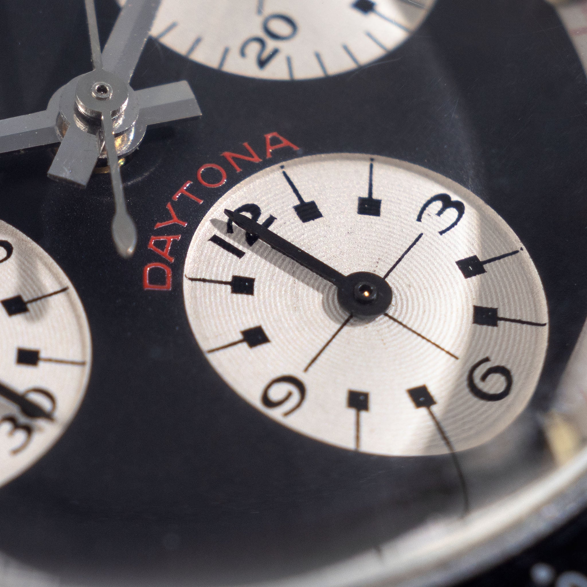Rolex Cosmograph Daytona 6241 Black Tri-Color Exotic Dial dial with Rolex service papers