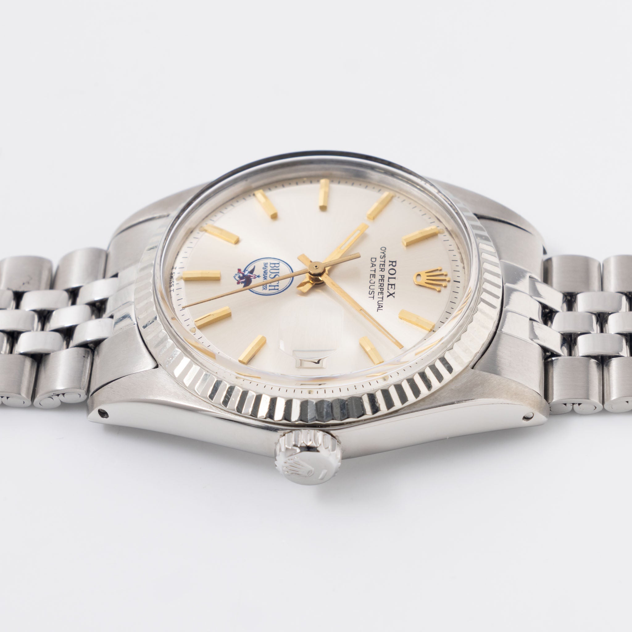Rolex Datejust 1601 Busch Bavarian Beer Logo Dial