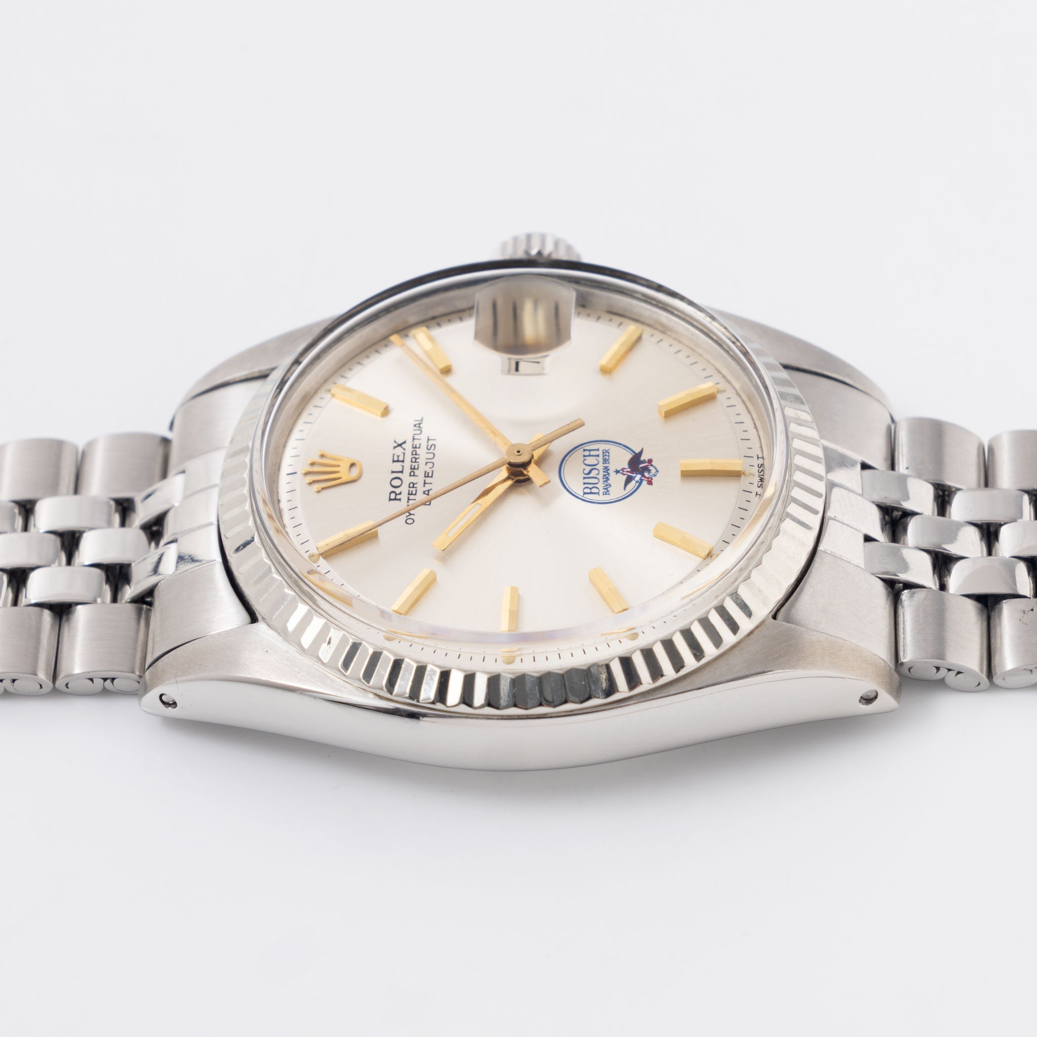 Rolex Datejust 1601 Busch Bavarian Beer Logo Dial