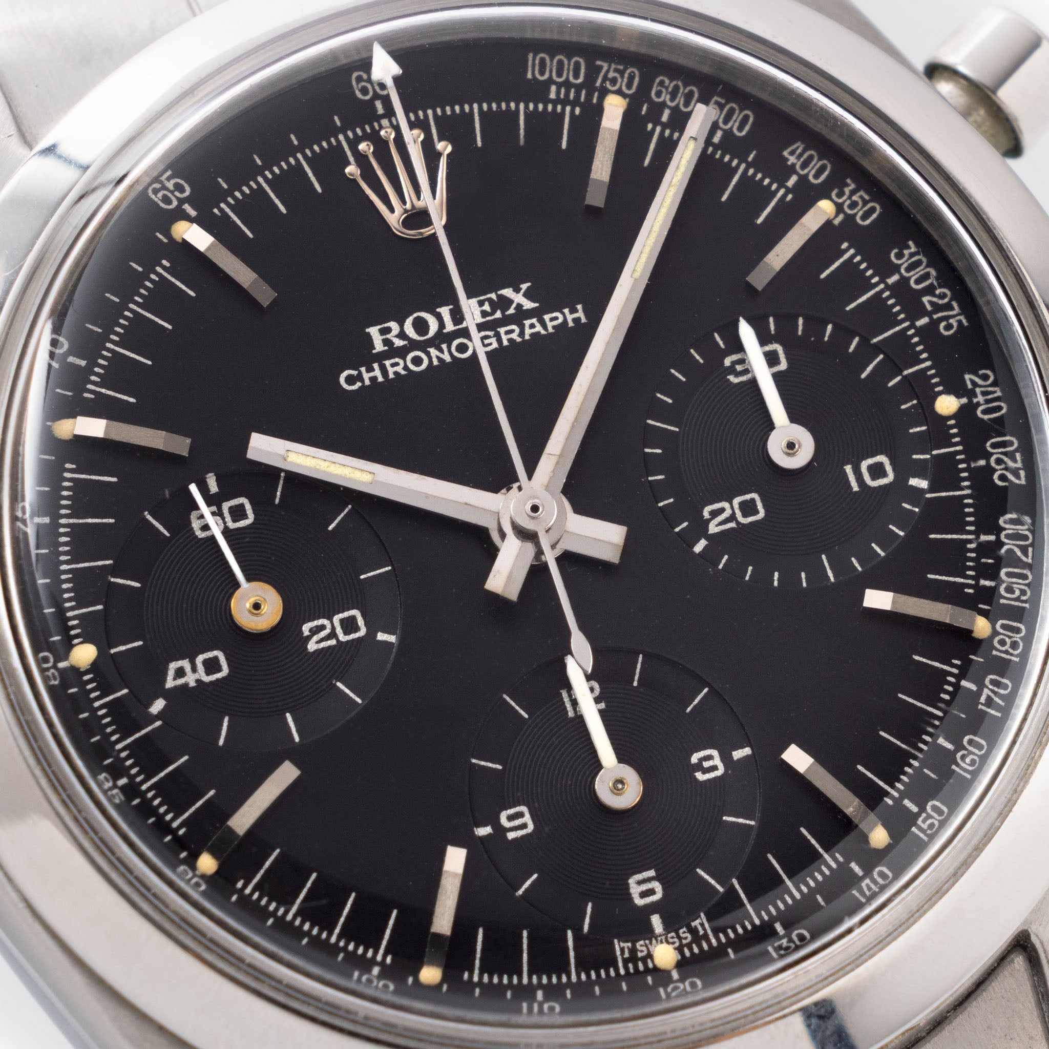 Rolex Chronograph "Pre-Daytona" 6238 Black Knight
