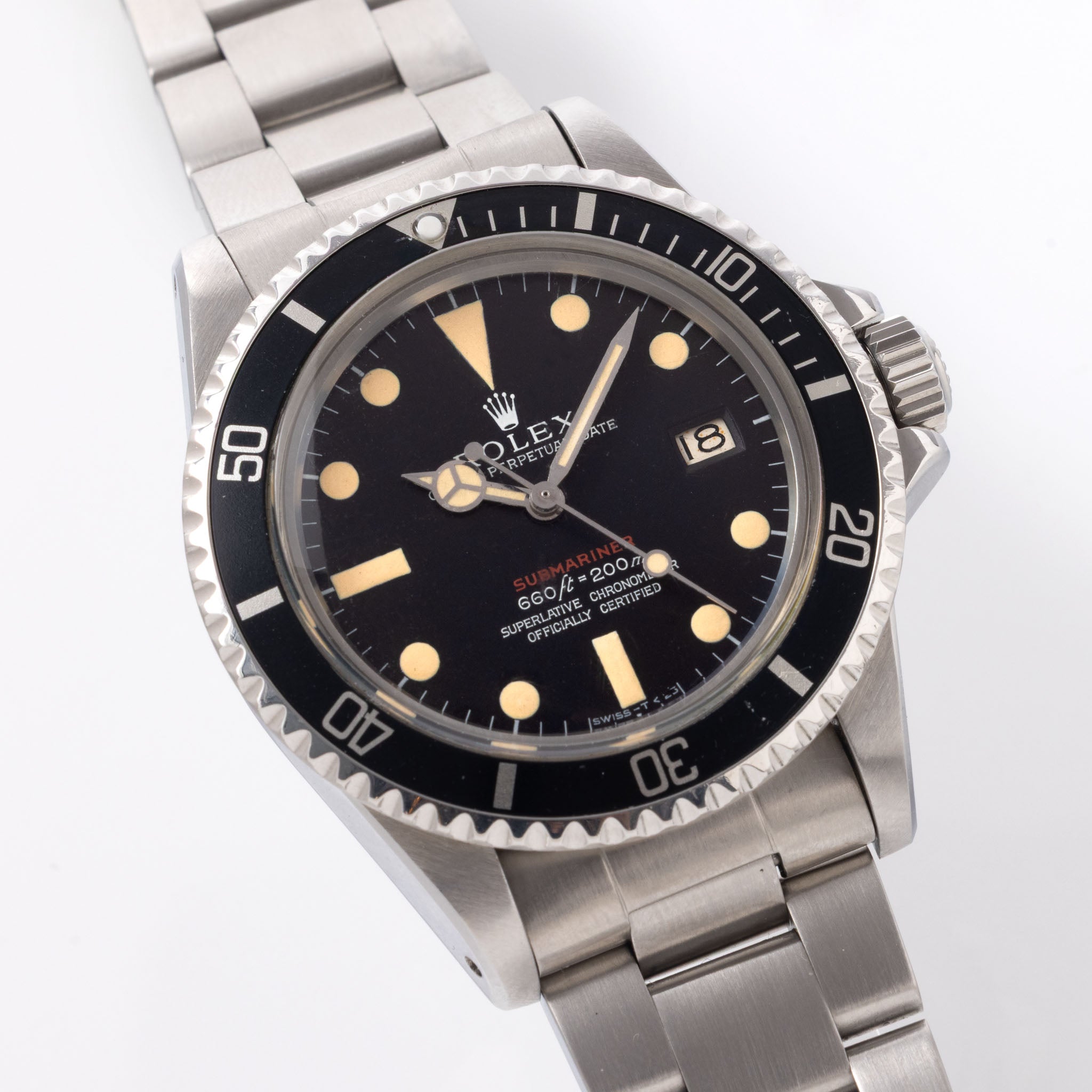 Rolex Submariner Mk4 Red ref. 1680