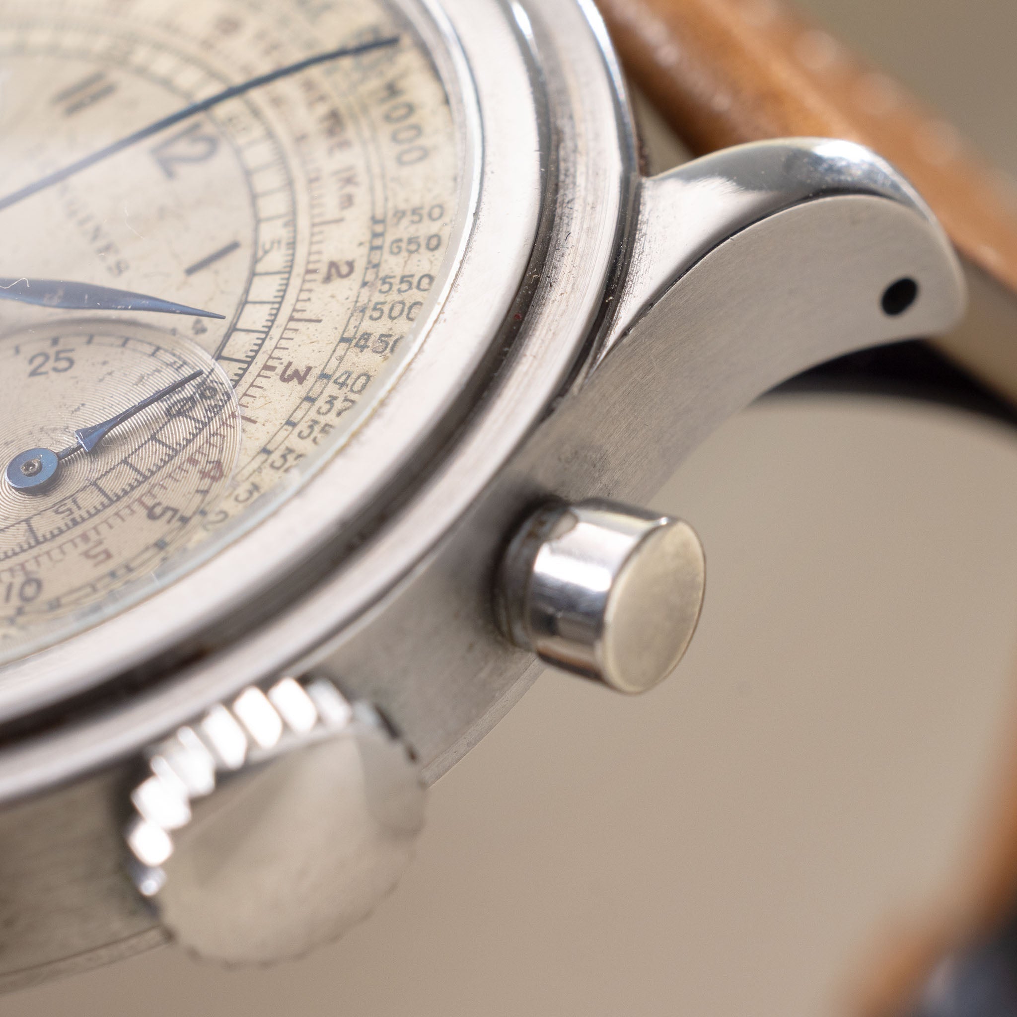 Longines "Tre Tacche" 13 ZN Stepcase Chronograph ref 4974