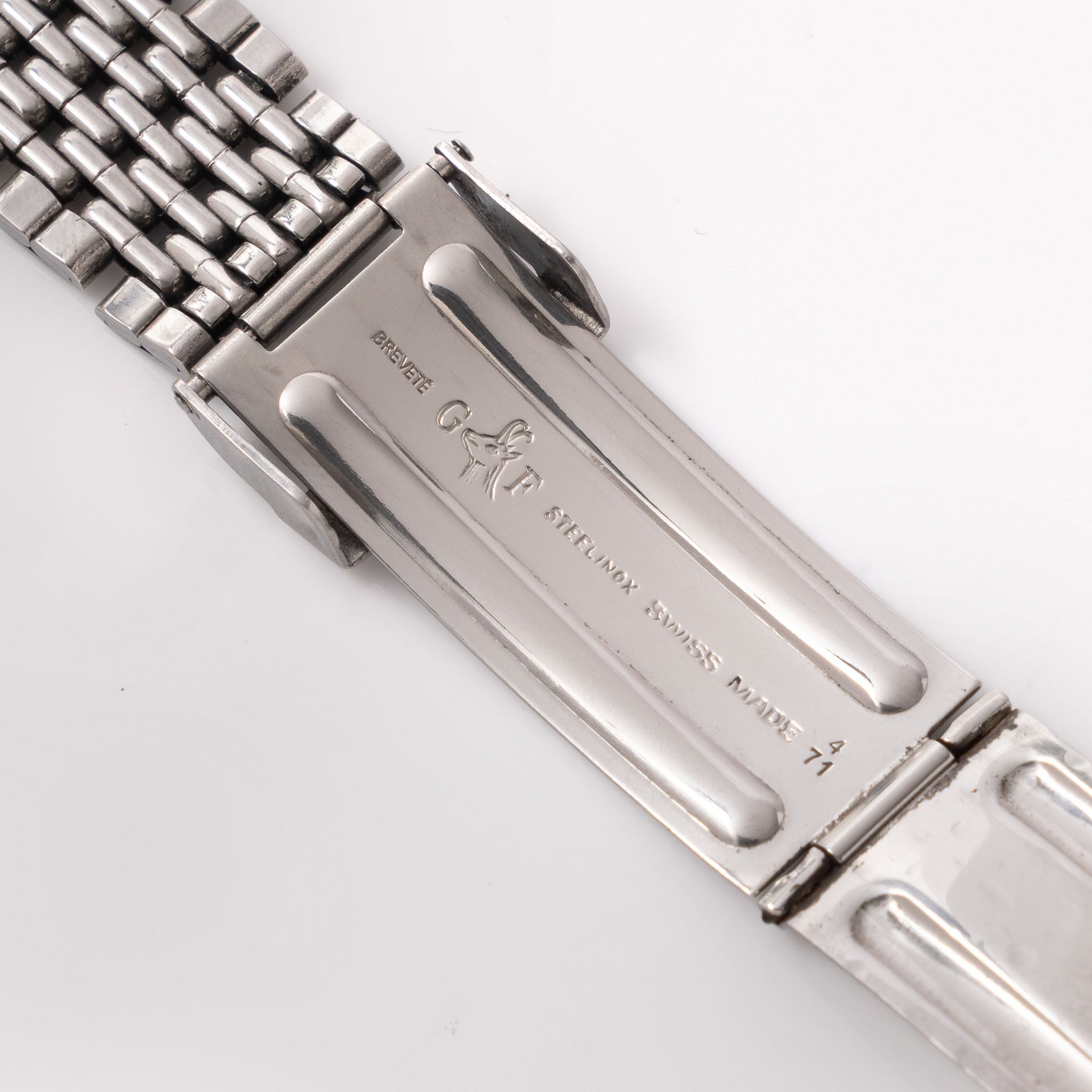 Heuer Skipper Yacht Regatta Timer Blue dial ref. 73463 with rare Gay Frères bracelet