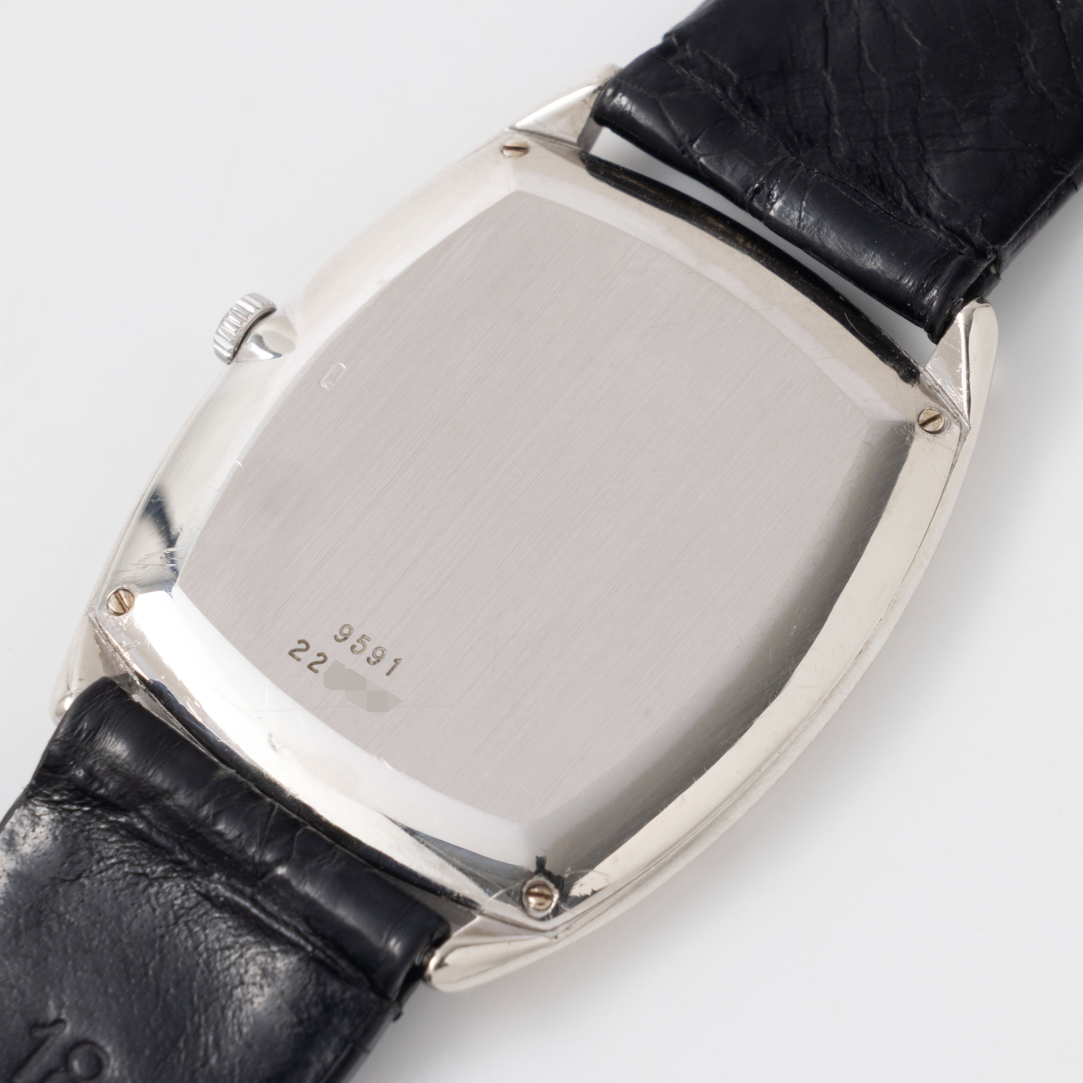 Piaget Emperador “Ultra Thin” Dresswatch Black Dial ref. 9591 in 18k white gold
