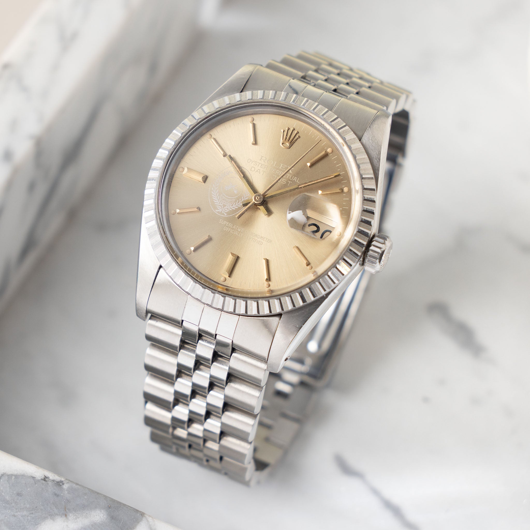 Rolex Datejust 16030 "Jordan Border Forces" Crest Dial