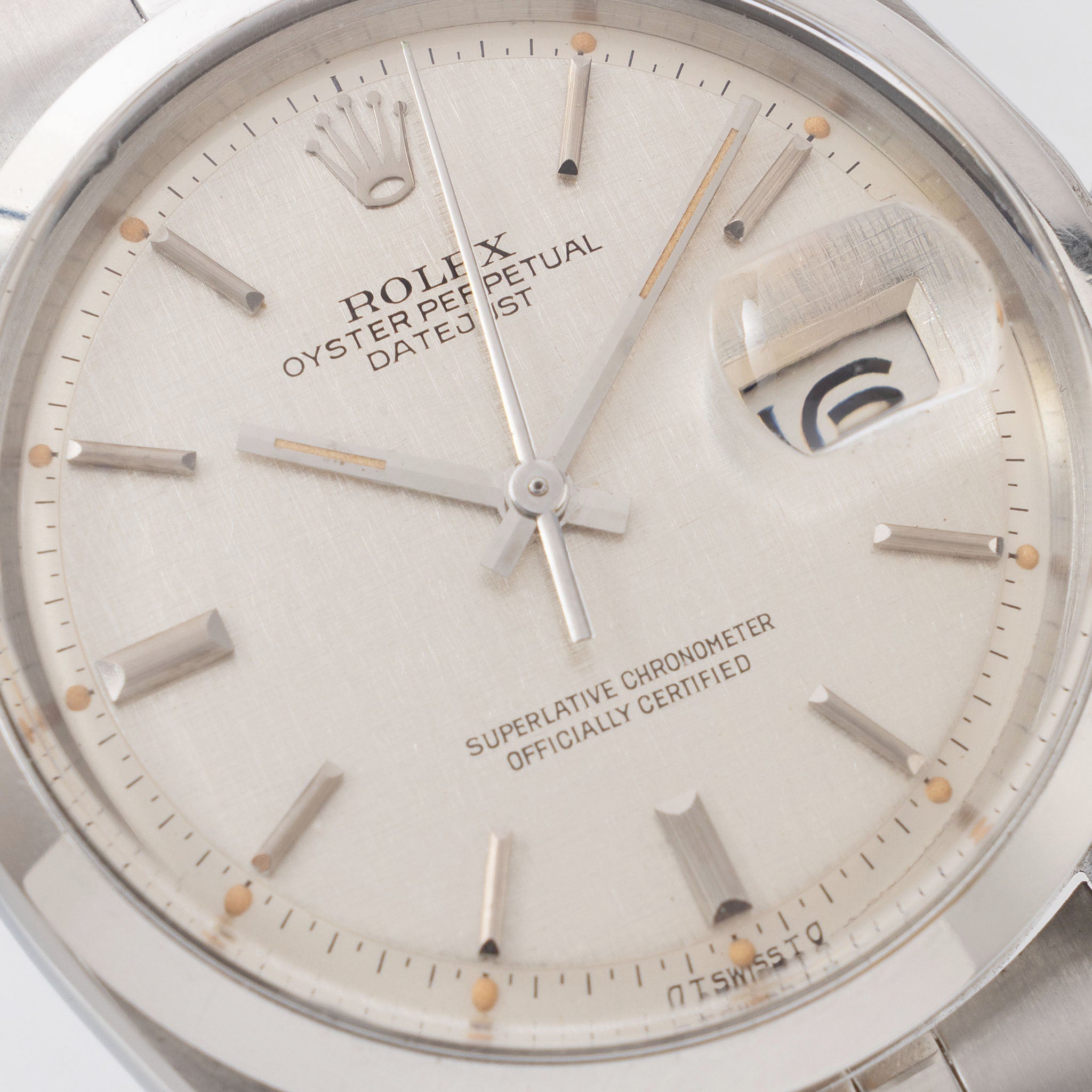 Rolex Datejust 1600 Sigma Linen Dial