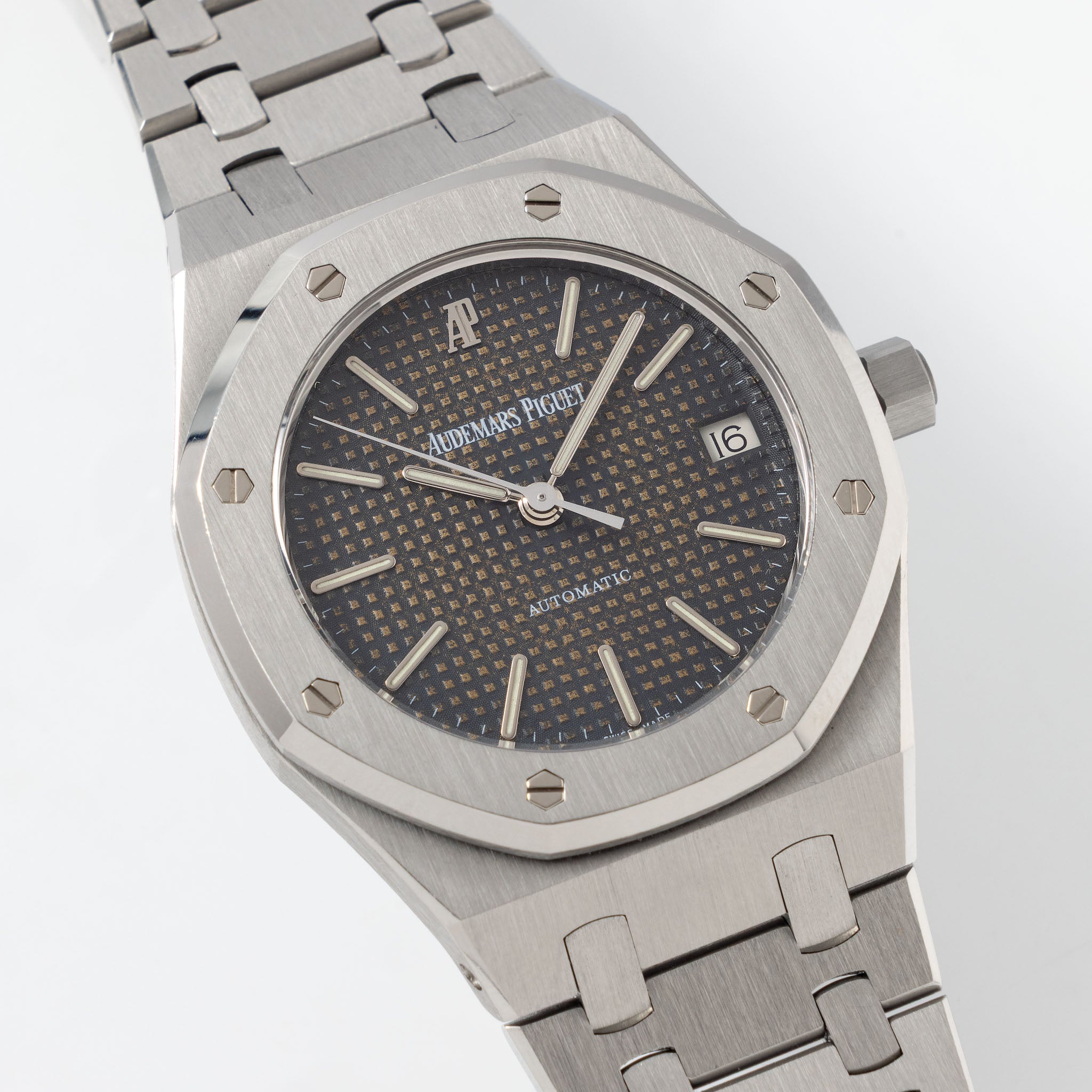 Audemars Piguet Royal-Oak Tropical MK2 Dial with Box Extract of Archives and Service Papers