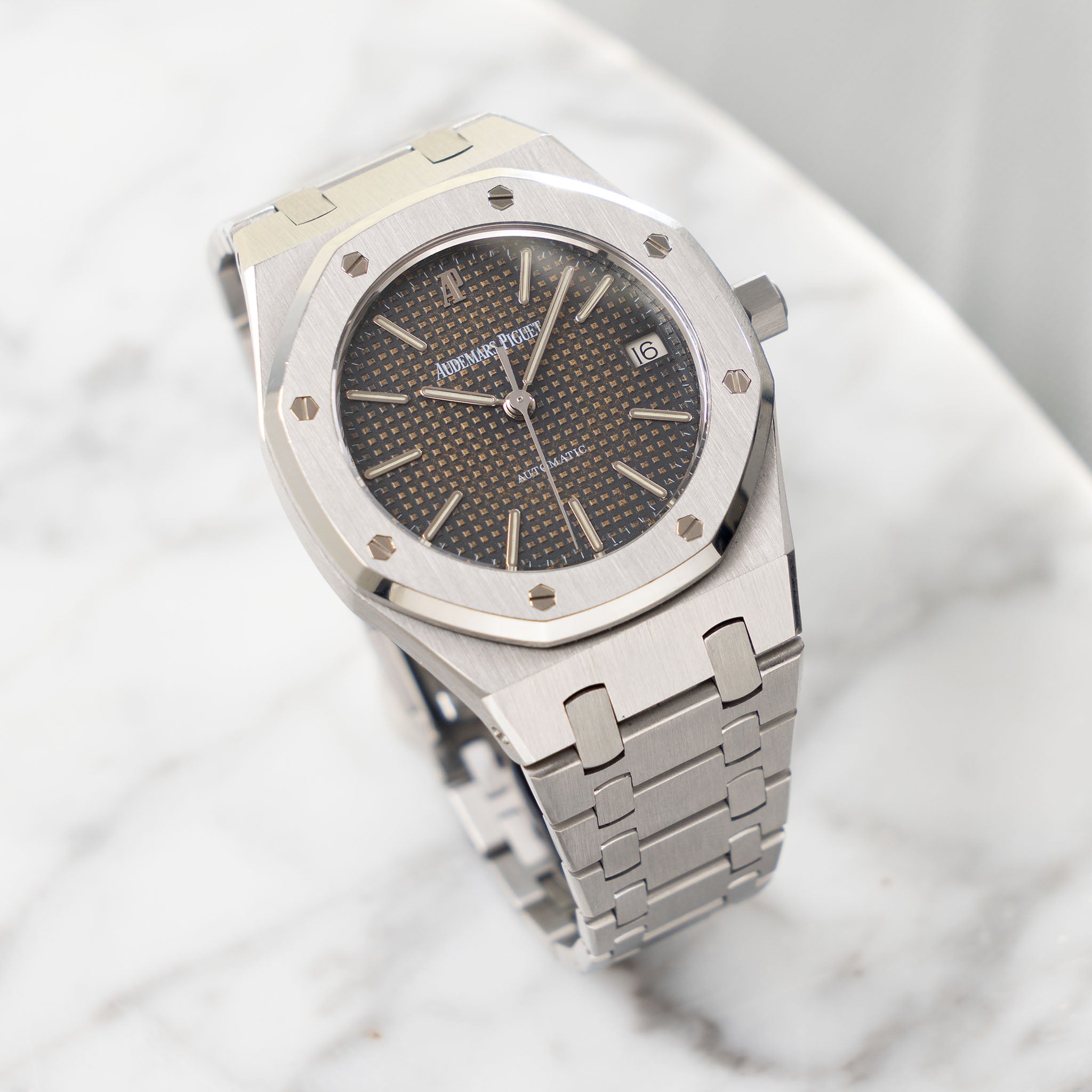 Audemars Piguet Royal-Oak Tropical MK2 Dial with Box Extract of Archives and Service Papers