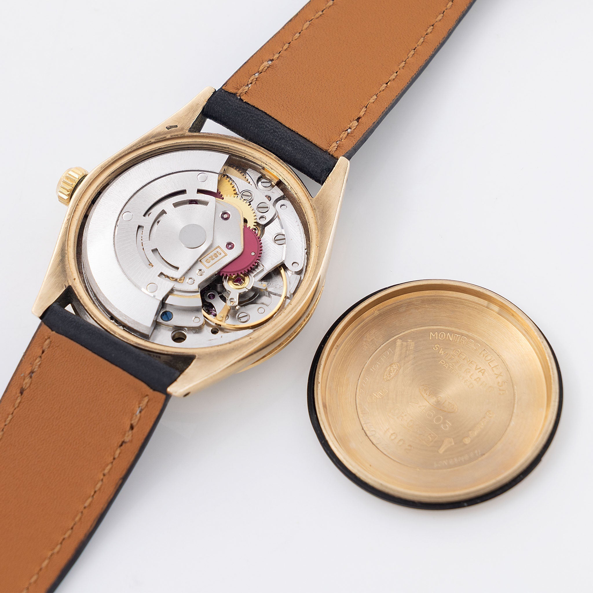 Rolex Oyster Perpetual Air-King Gilt dial in 9k yellow gold ref. 1002