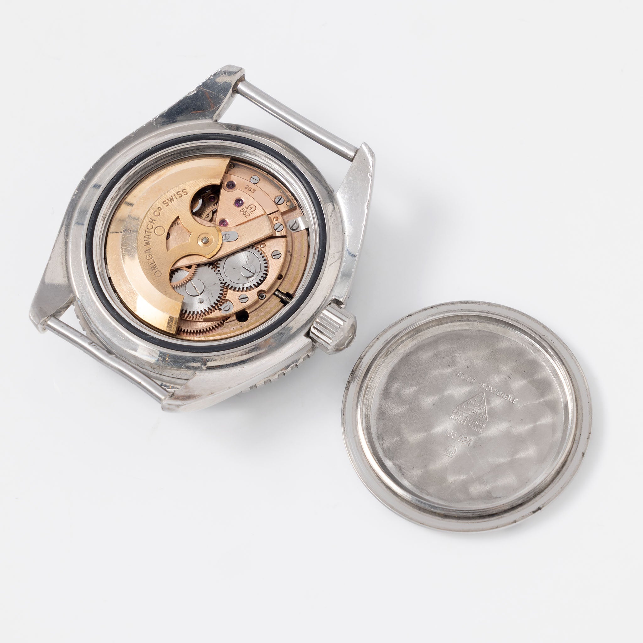 Omega Seamaster 300 British Royal Navy issued ref. 165.024 Mil Spec Circle-T Dial