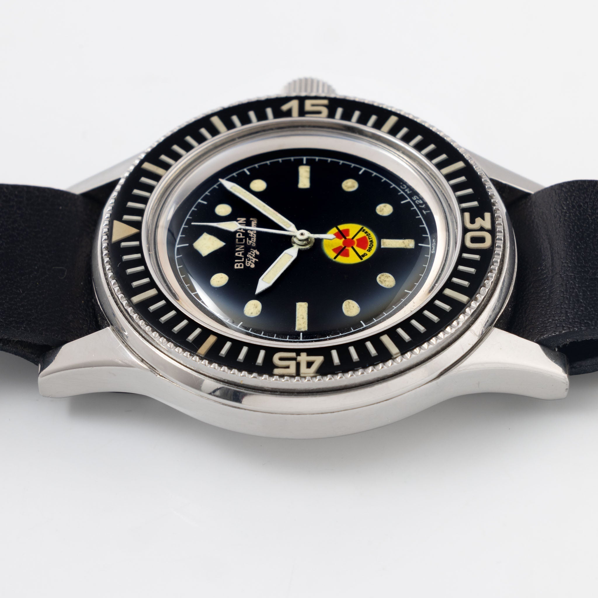 Blancpain Fifty Fathoms No-Rad Bundeswehr Dive Watch with Blancpain Heritage Restoration