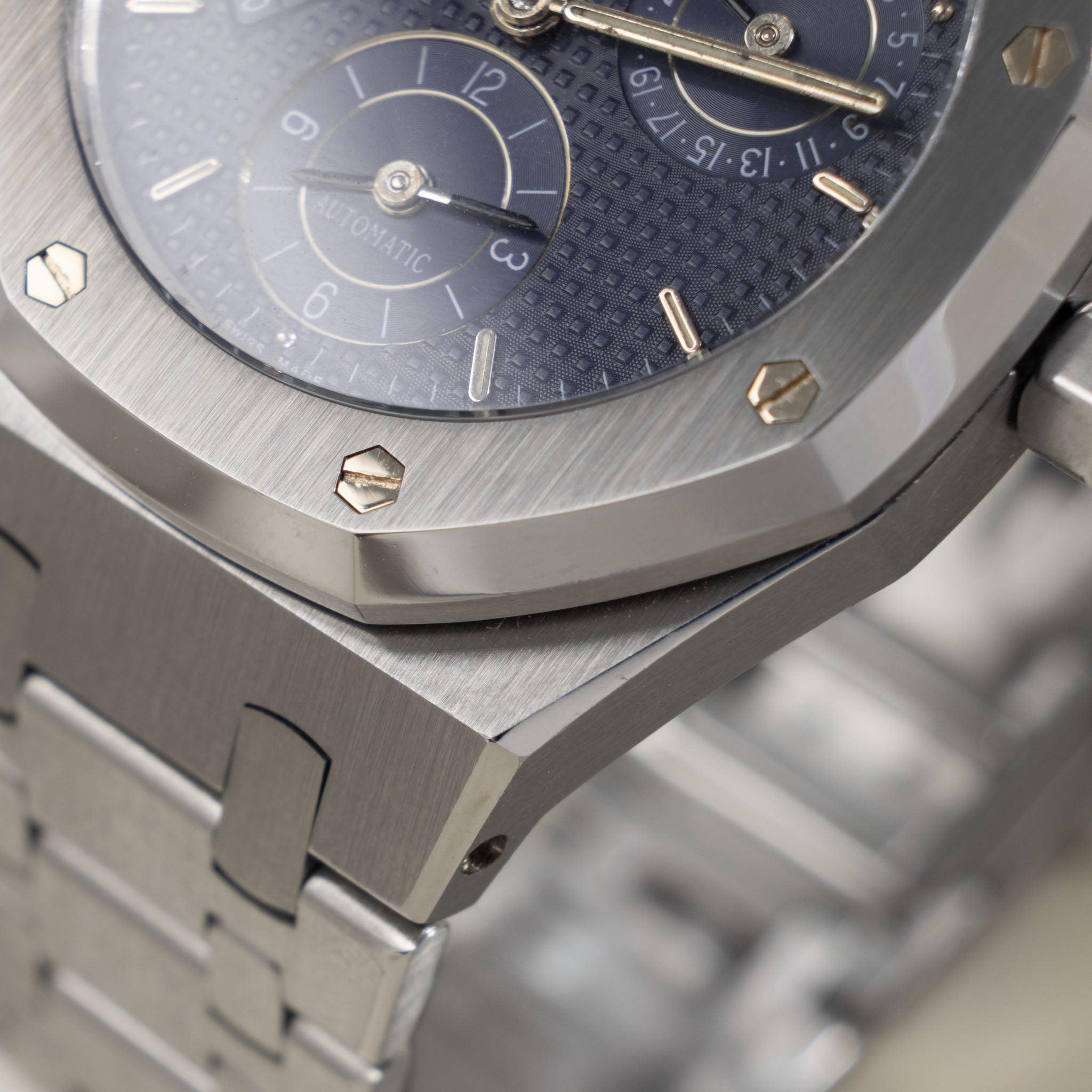 Audemars Piguet Royal-Oak Dual Time Blue Dial ref. 25730ST