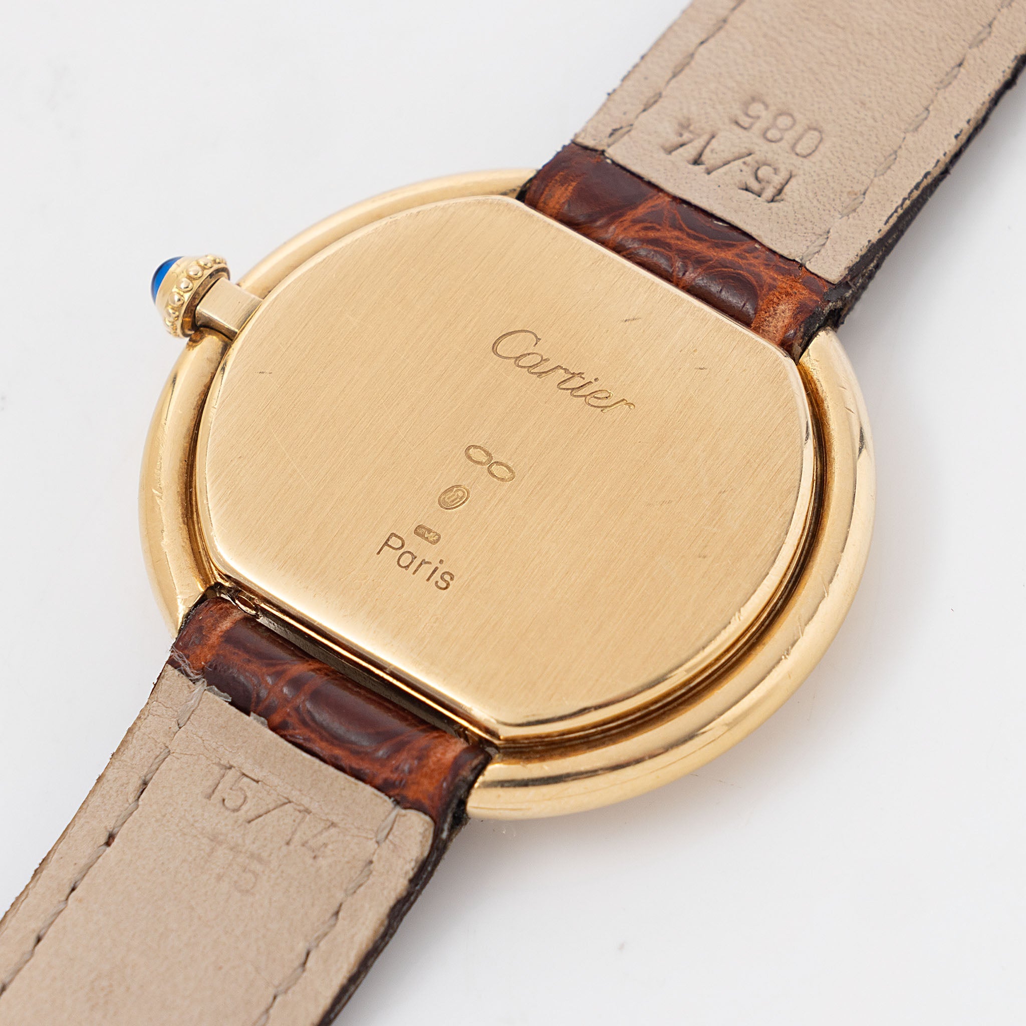 Cartier Gondole Ellipse Paris dial in 18 k yellow gold ref 78291