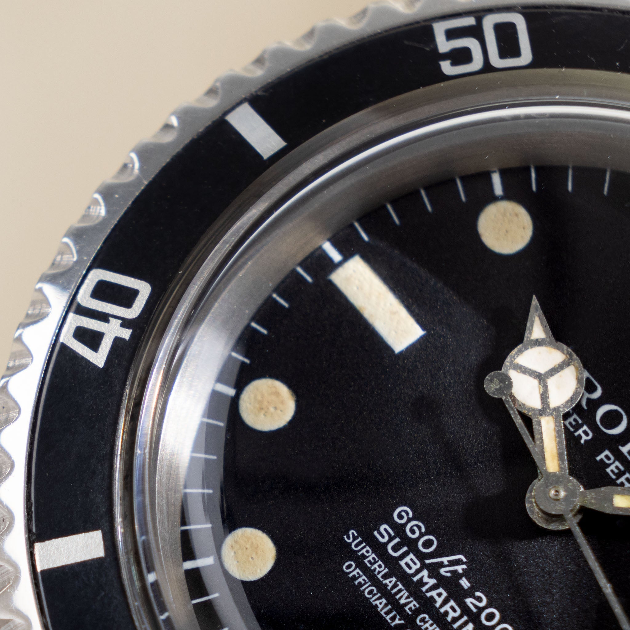 Rolex Submariner non serif dial ref 5512