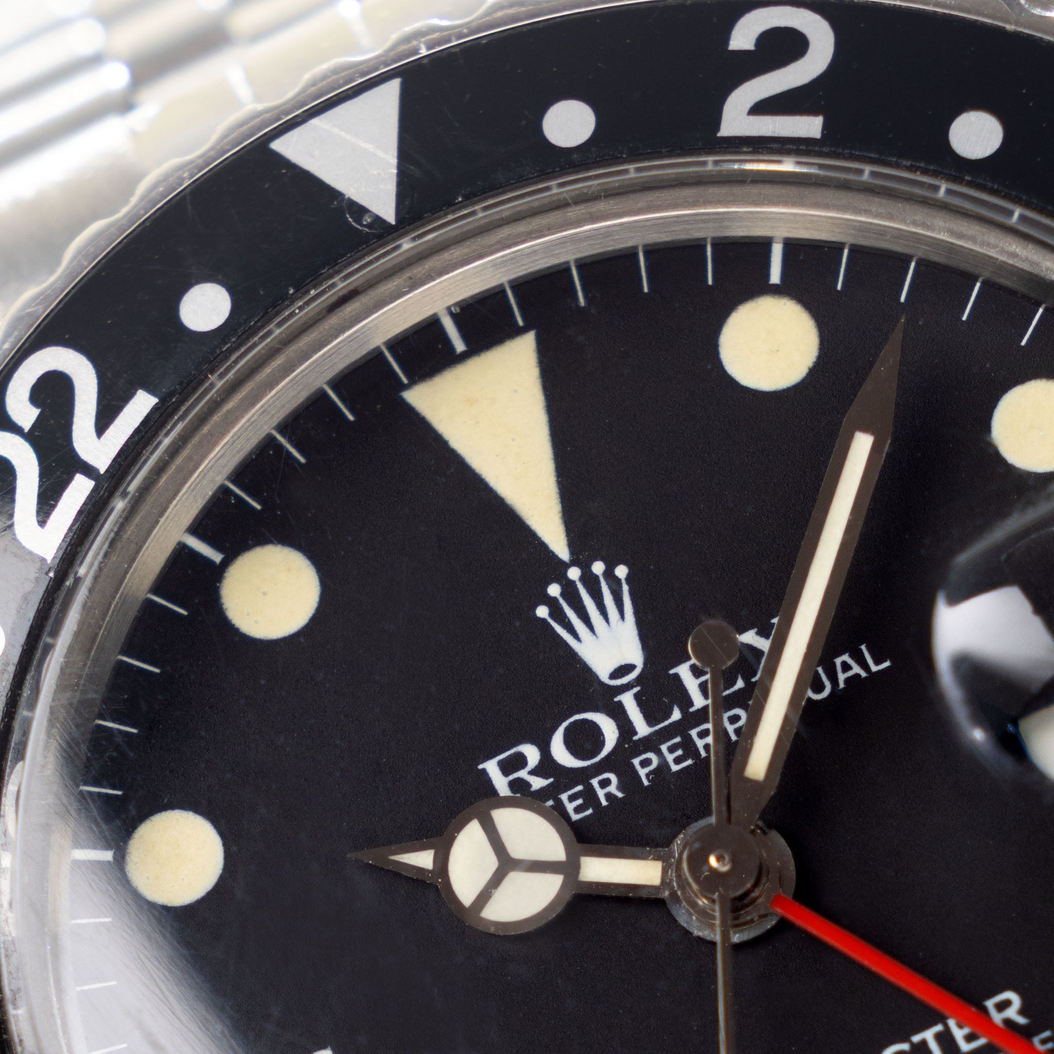 Rolex GMT-Master ref 16750 Matte Dial with Original Punched Guarantee Paper