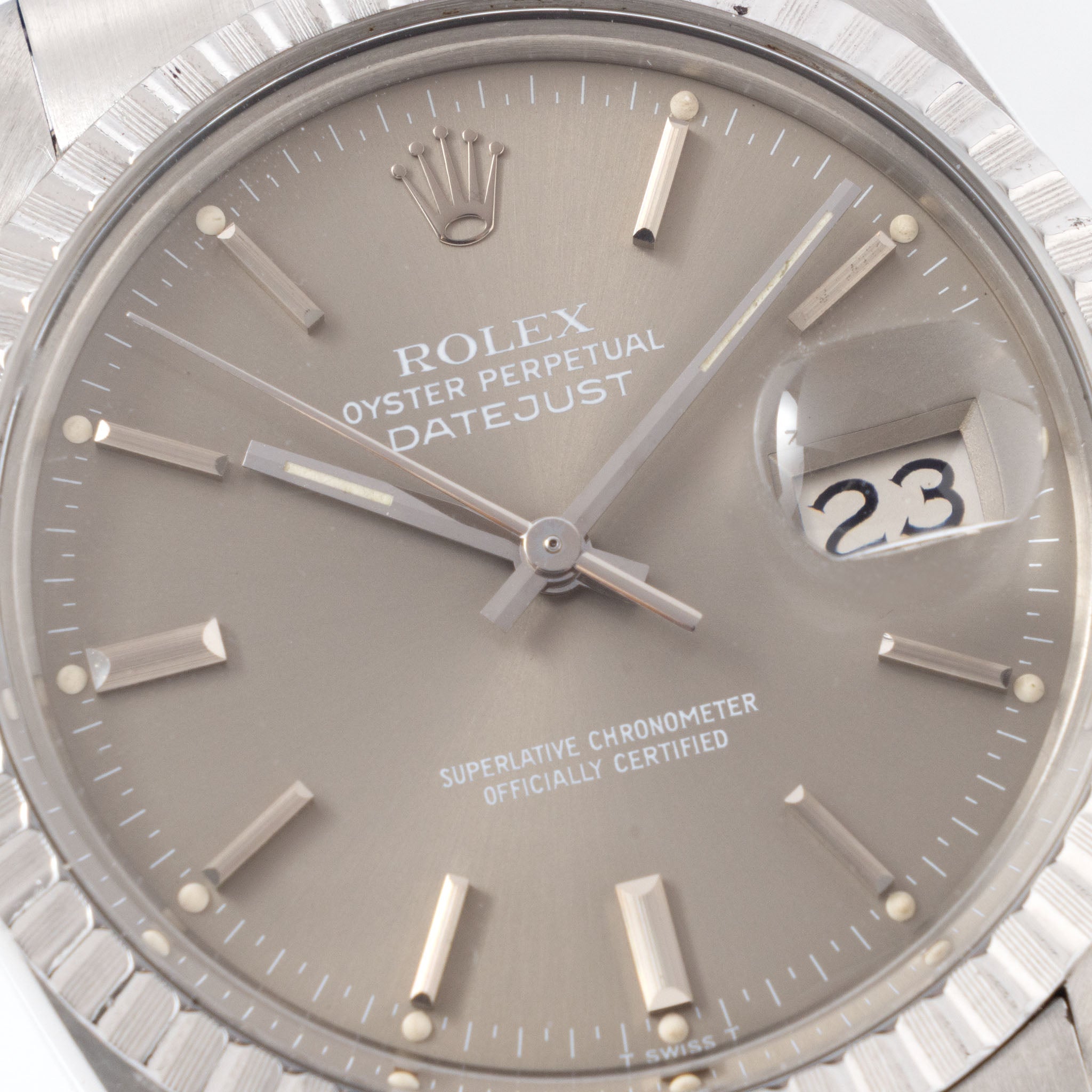 Rolex Datejust 16030 Taupe Soleil Dial