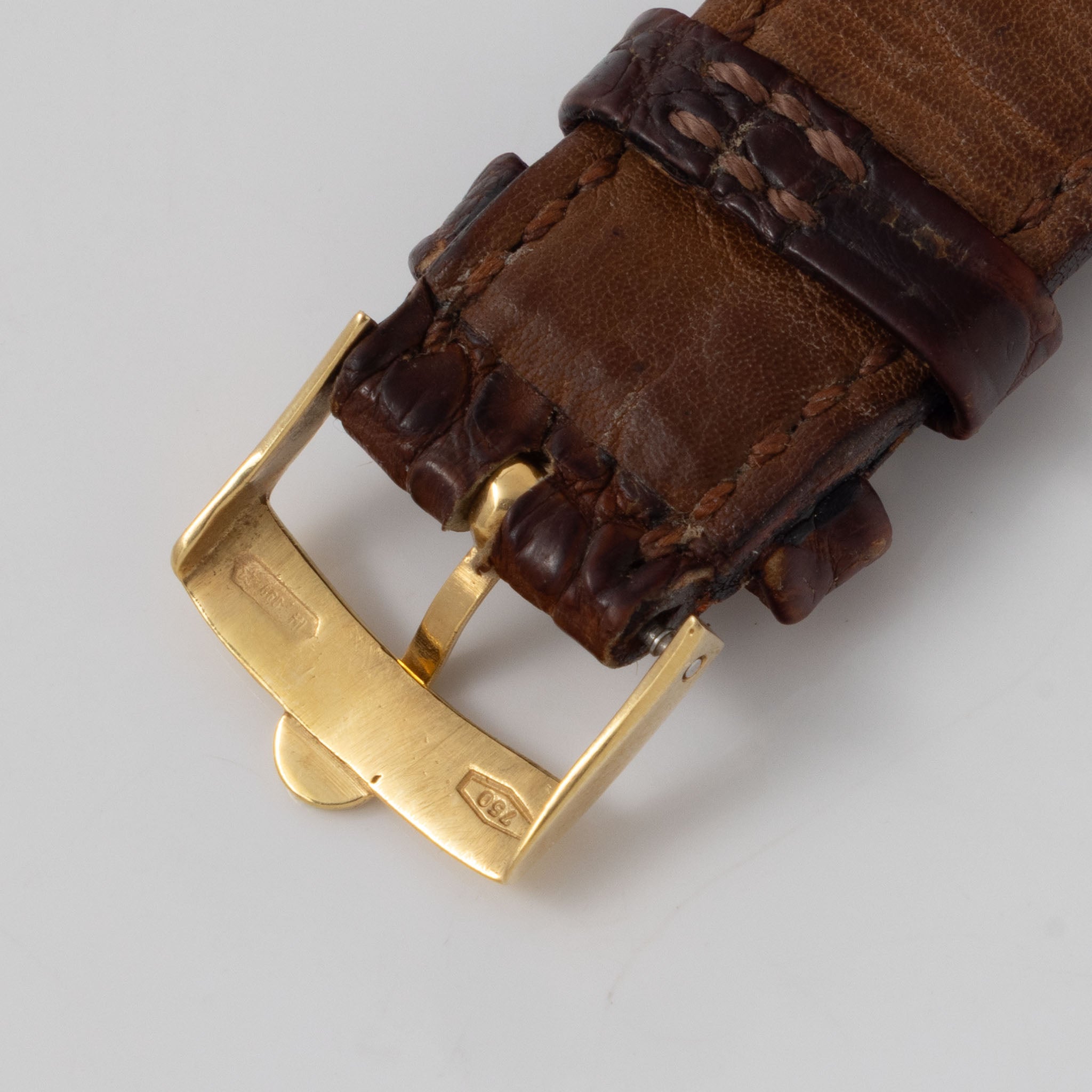 Longines 13ZN Chronograph Sandwich Dial in 18k Yellow Gold