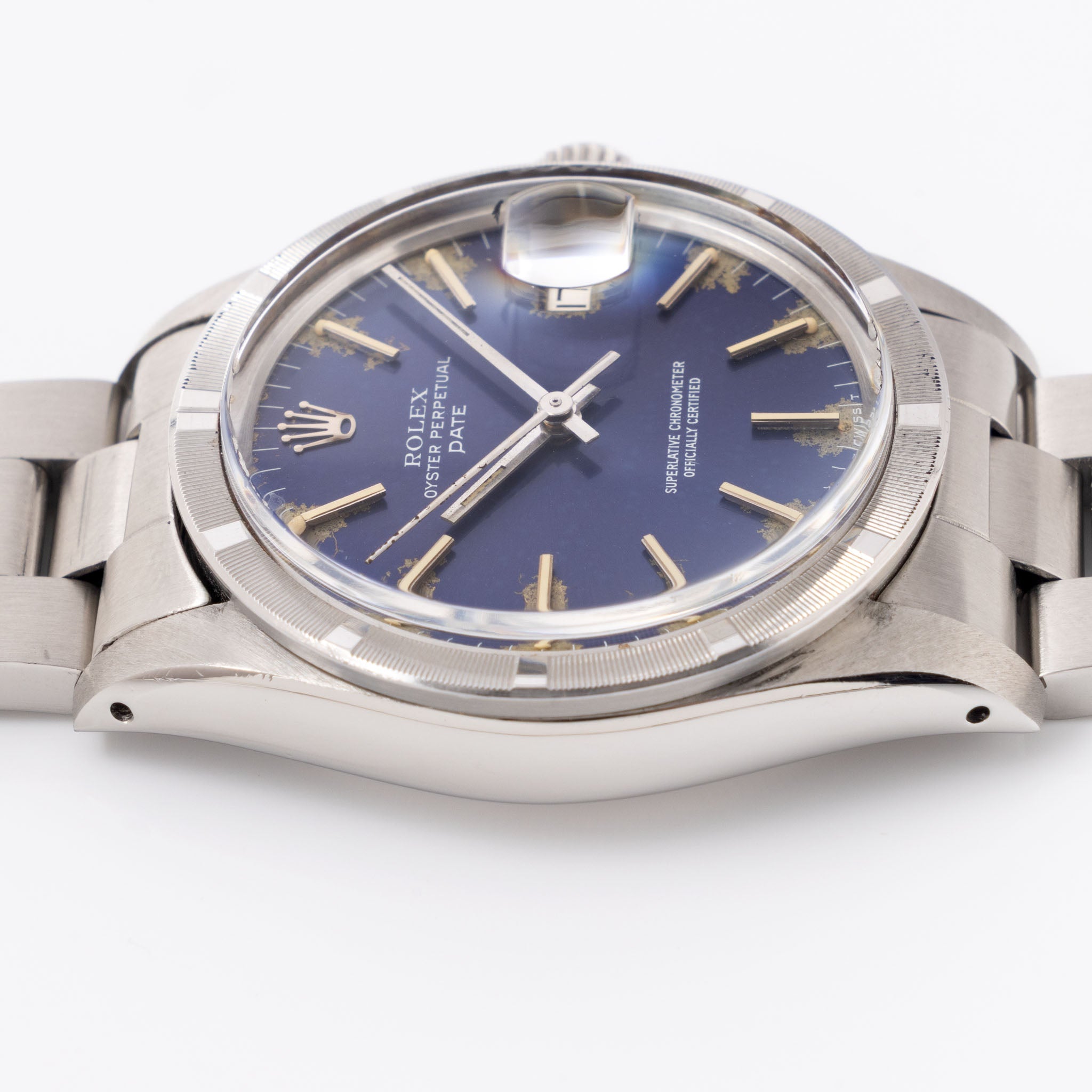 Rolex Oyster-Perpetual Date 1501 Blue Explosion