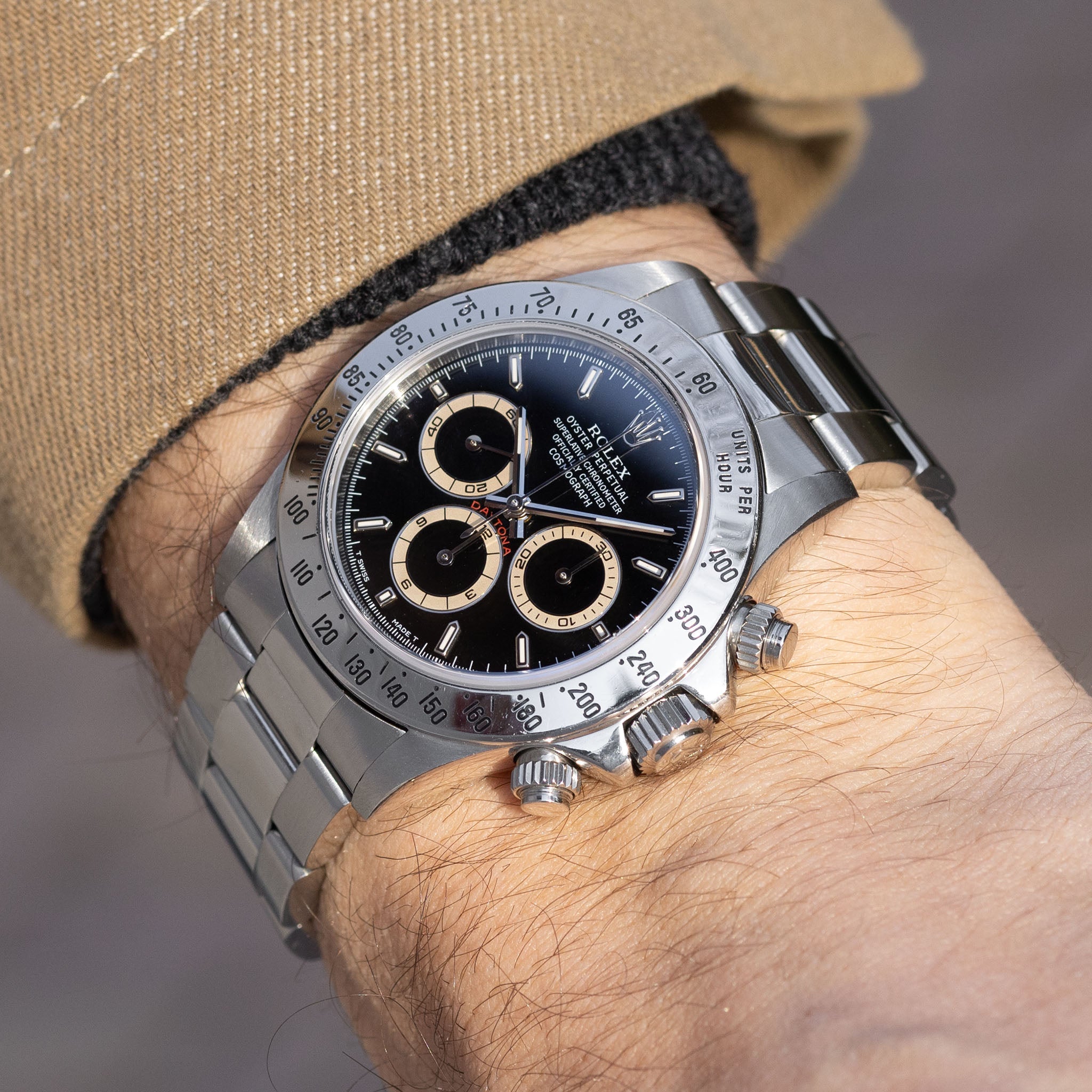 Rolex Cosmograph Daytona 16520 U-series MK4 Black Dial