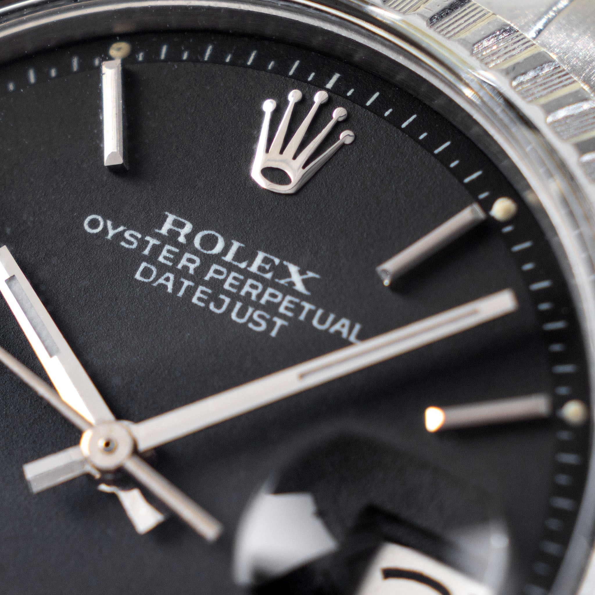 Rolex Datejust 1603 Black Sigma Dial