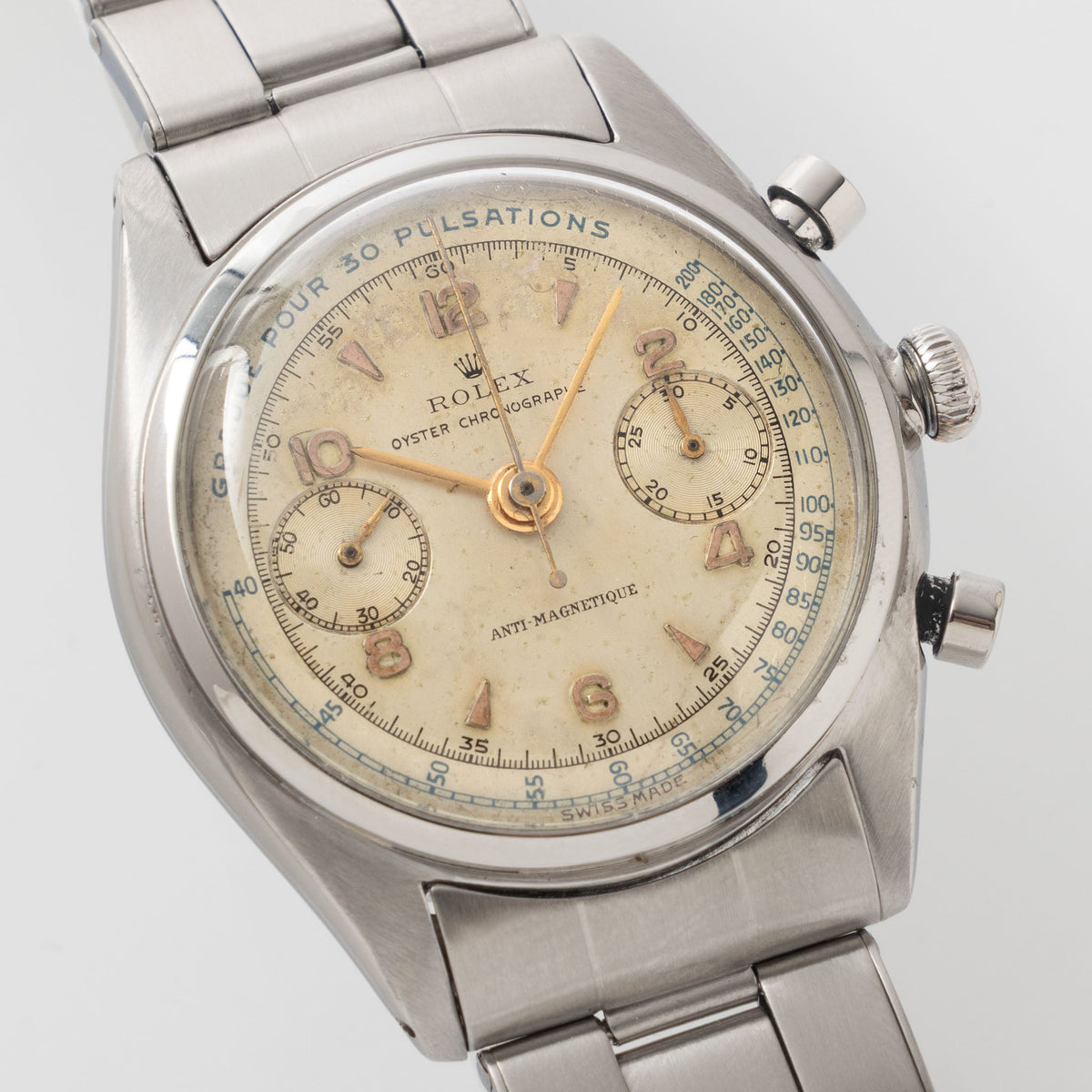 Rolex ref 4500 Pulsations Dial Chronograph