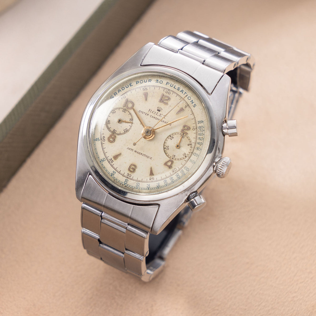 Rolex ref 4500 Pulsations Dial Chronograph
