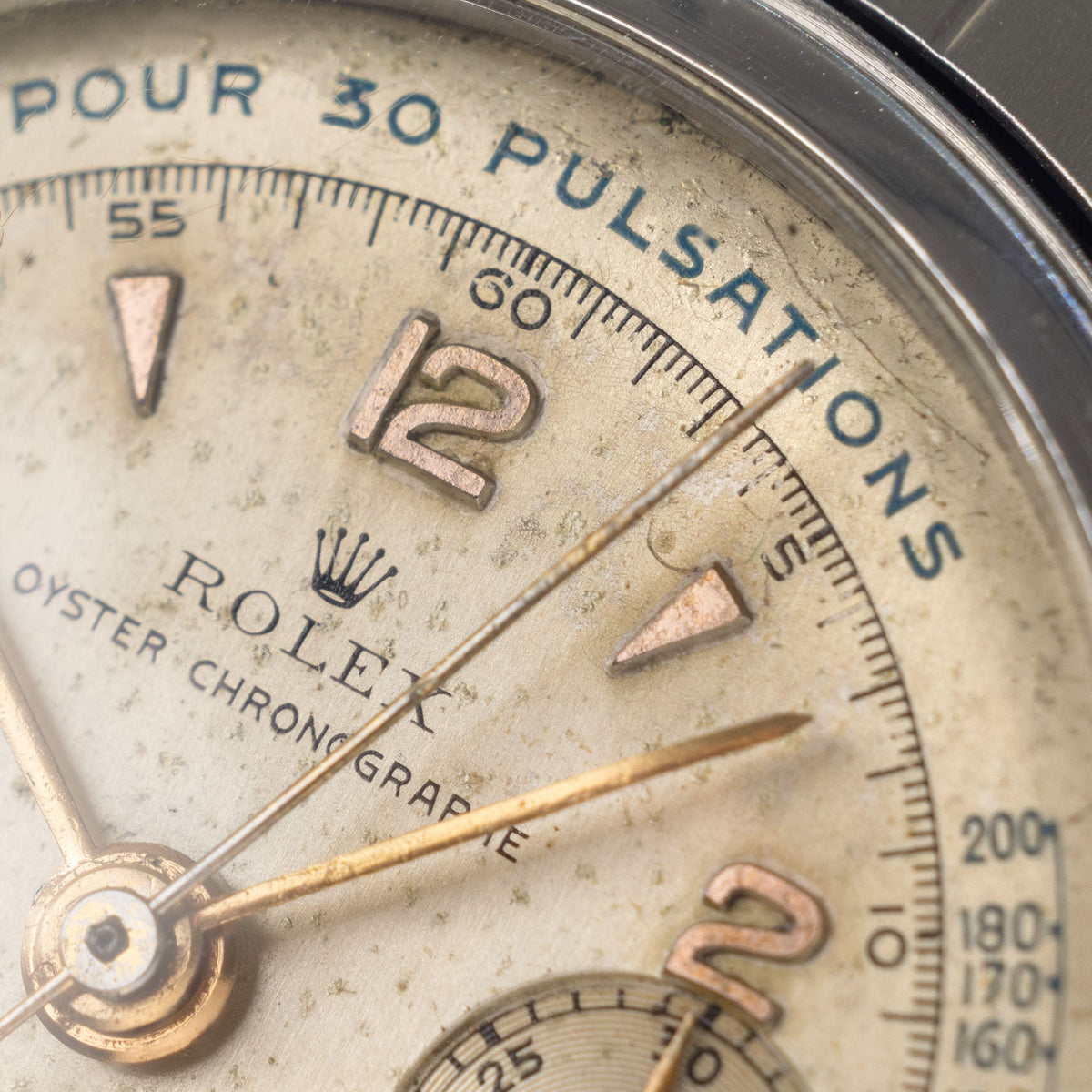 Rolex ref 4500 Pulsations Dial Chronograph