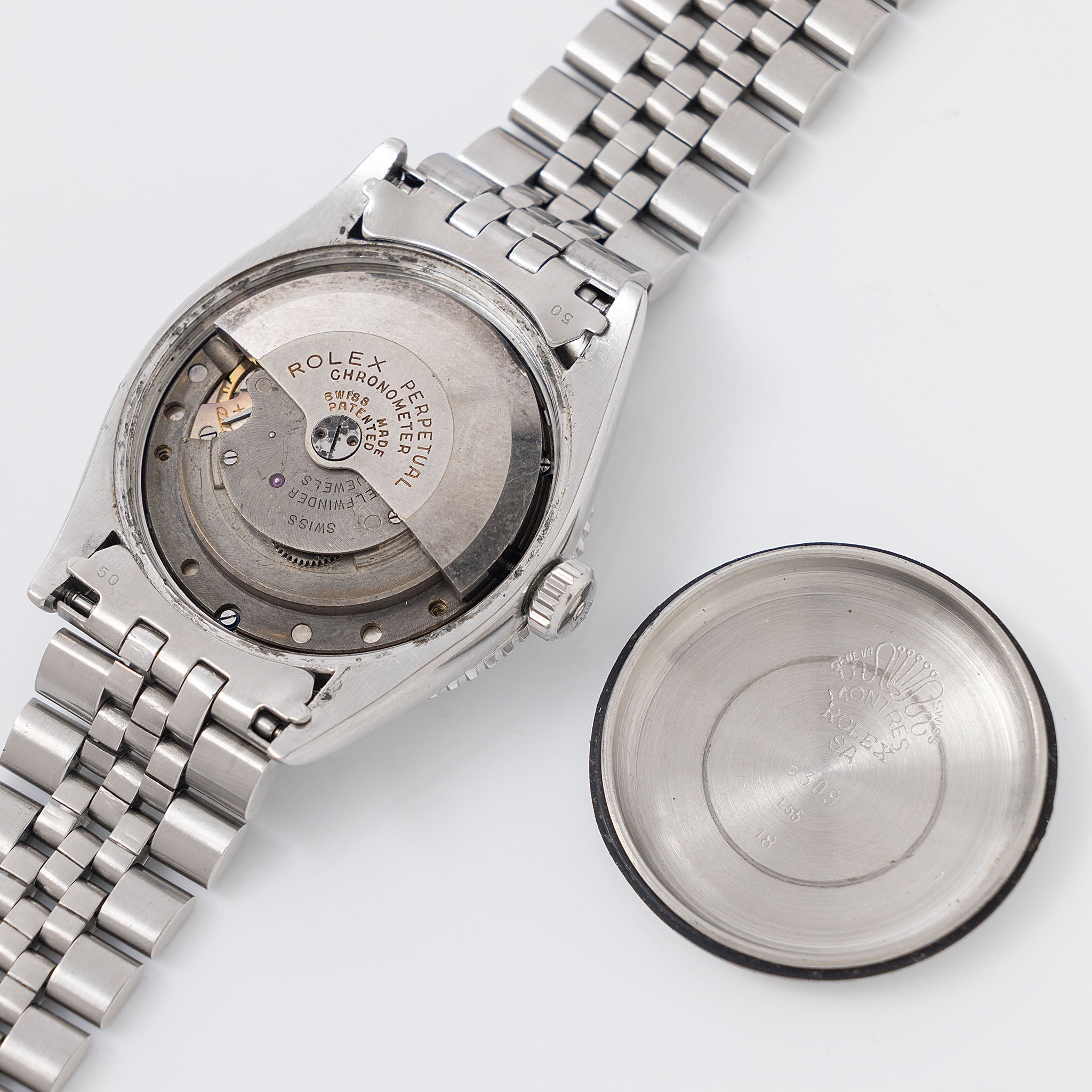 Rolex Datejust Turn-o-Graph 6309 Silver OCC Dial