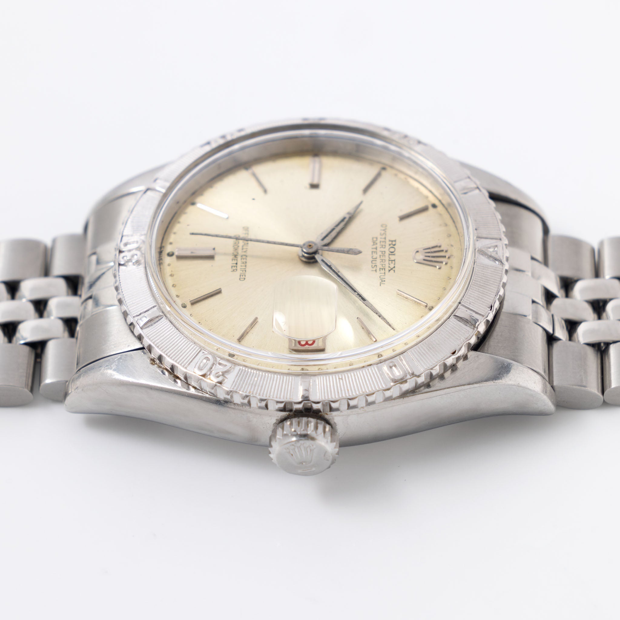 Rolex Datejust Turn-o-Graph 6309 Silver OCC Dial