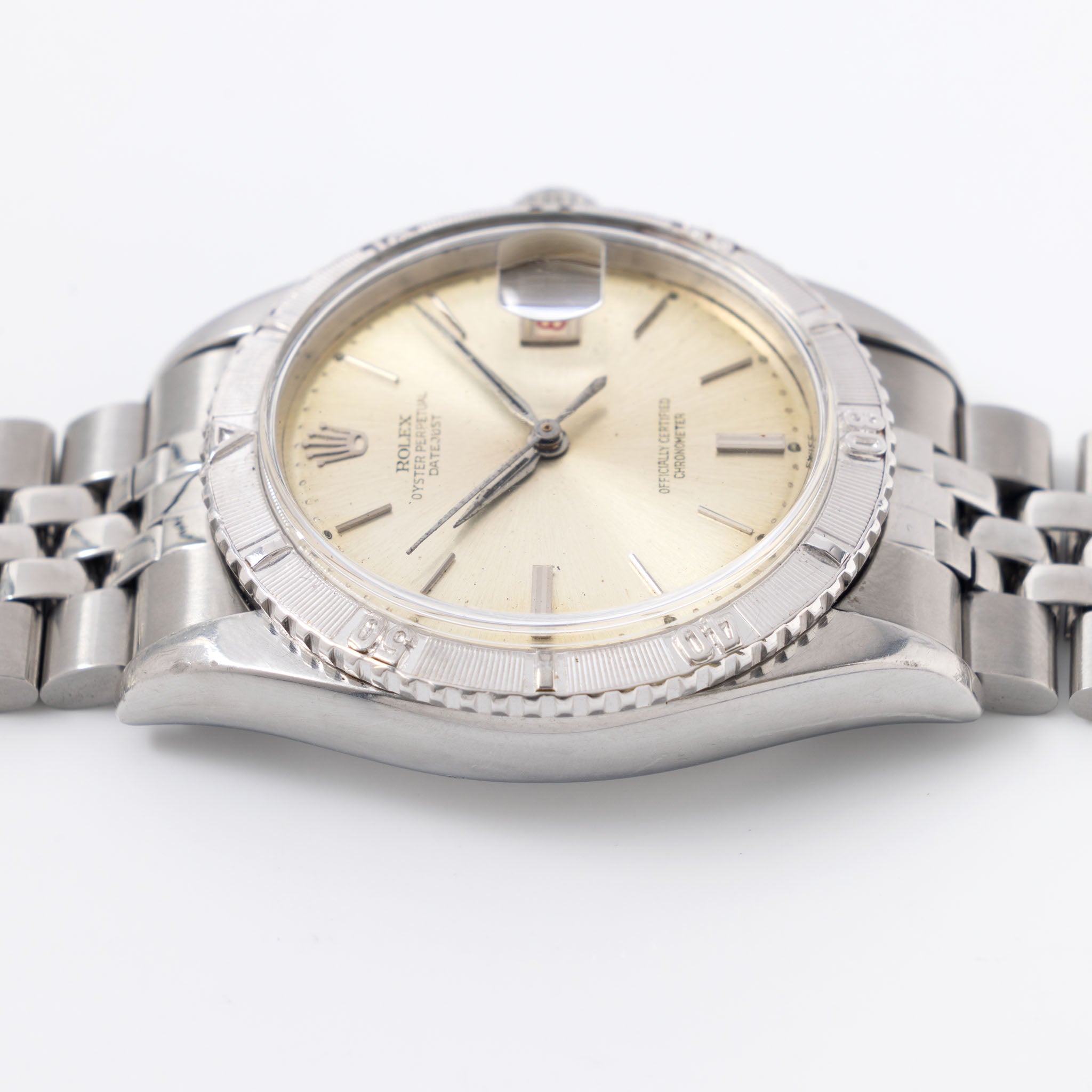 Rolex Datejust Turn-o-Graph 6309 Silver OCC Dial