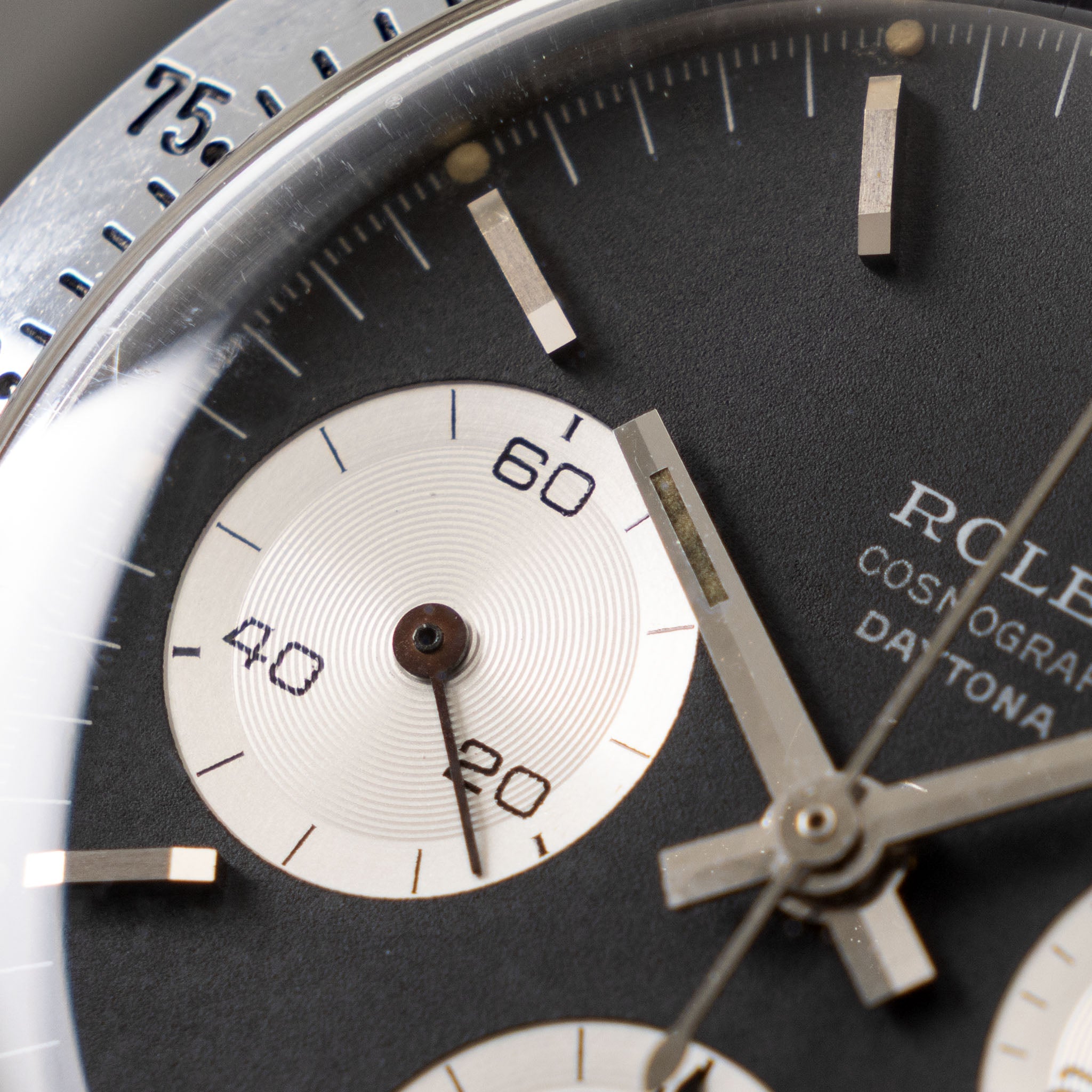 Rolex Cosmograph Daytona 6239 Matte Black Small Daytona Dial