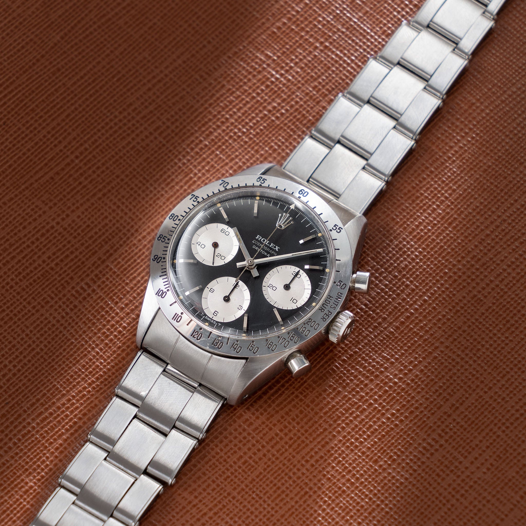 Rolex Cosmograph Daytona 6239 Matte Black Small Daytona Dial