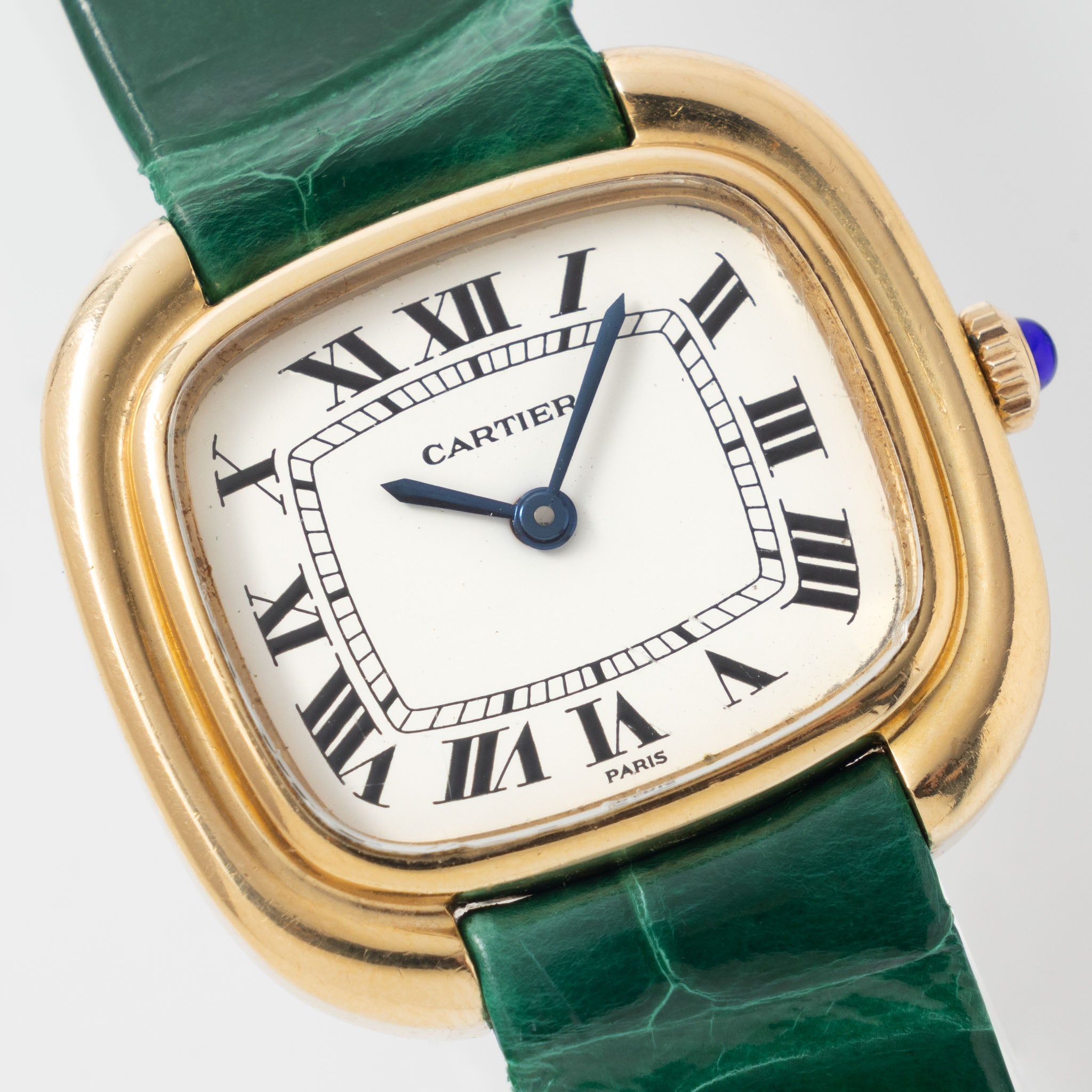 Cartier Gondole in 18 k yellow gold Paris dial ref 78085