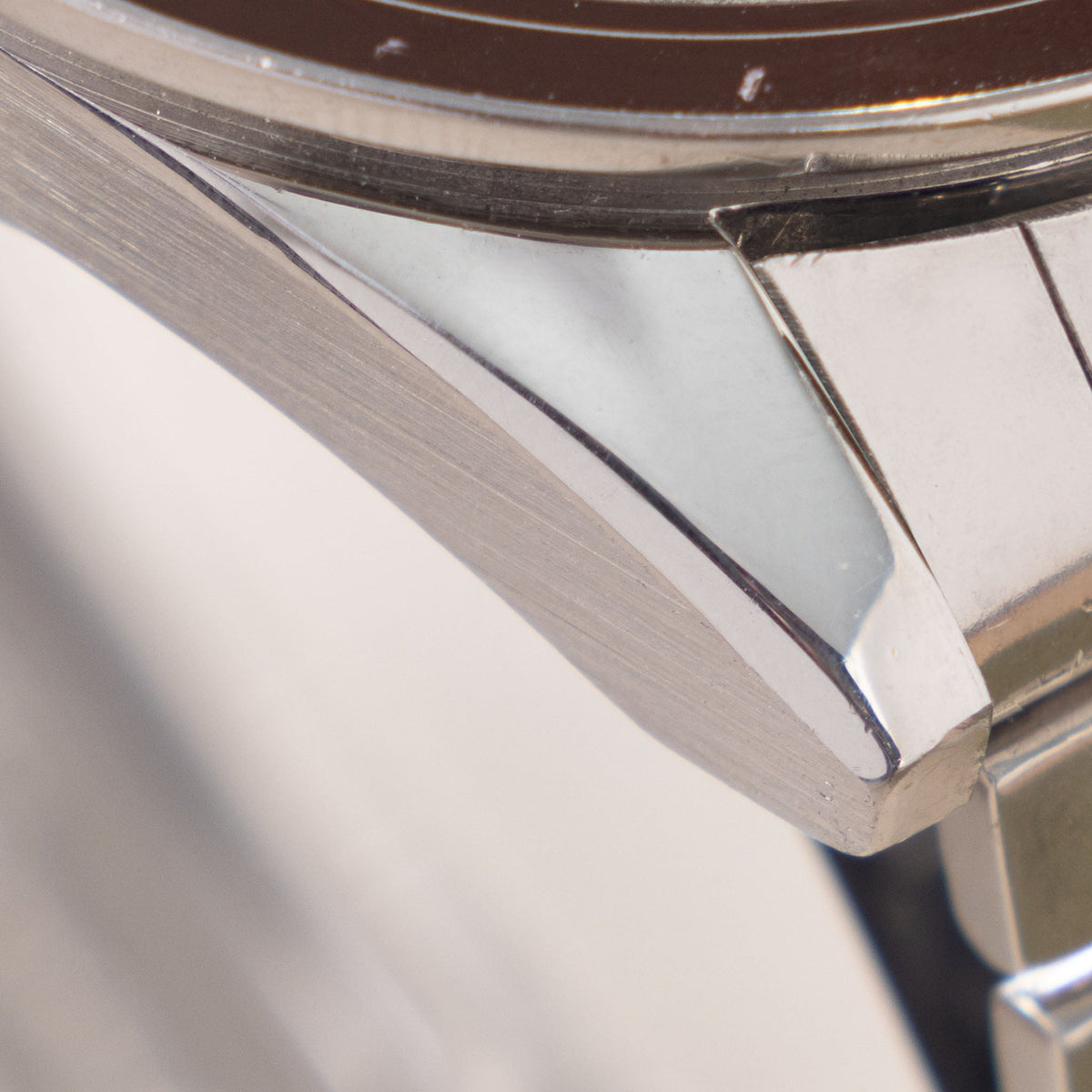 Omega Speedmaster 105.003 Ed White Tropical Brown Dial Pulsations Bezel with Extract of the Archives