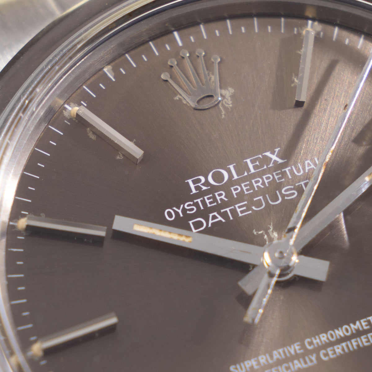 Rolex Datejust 16000 Taupe Dial with Original Guarantee Paper
