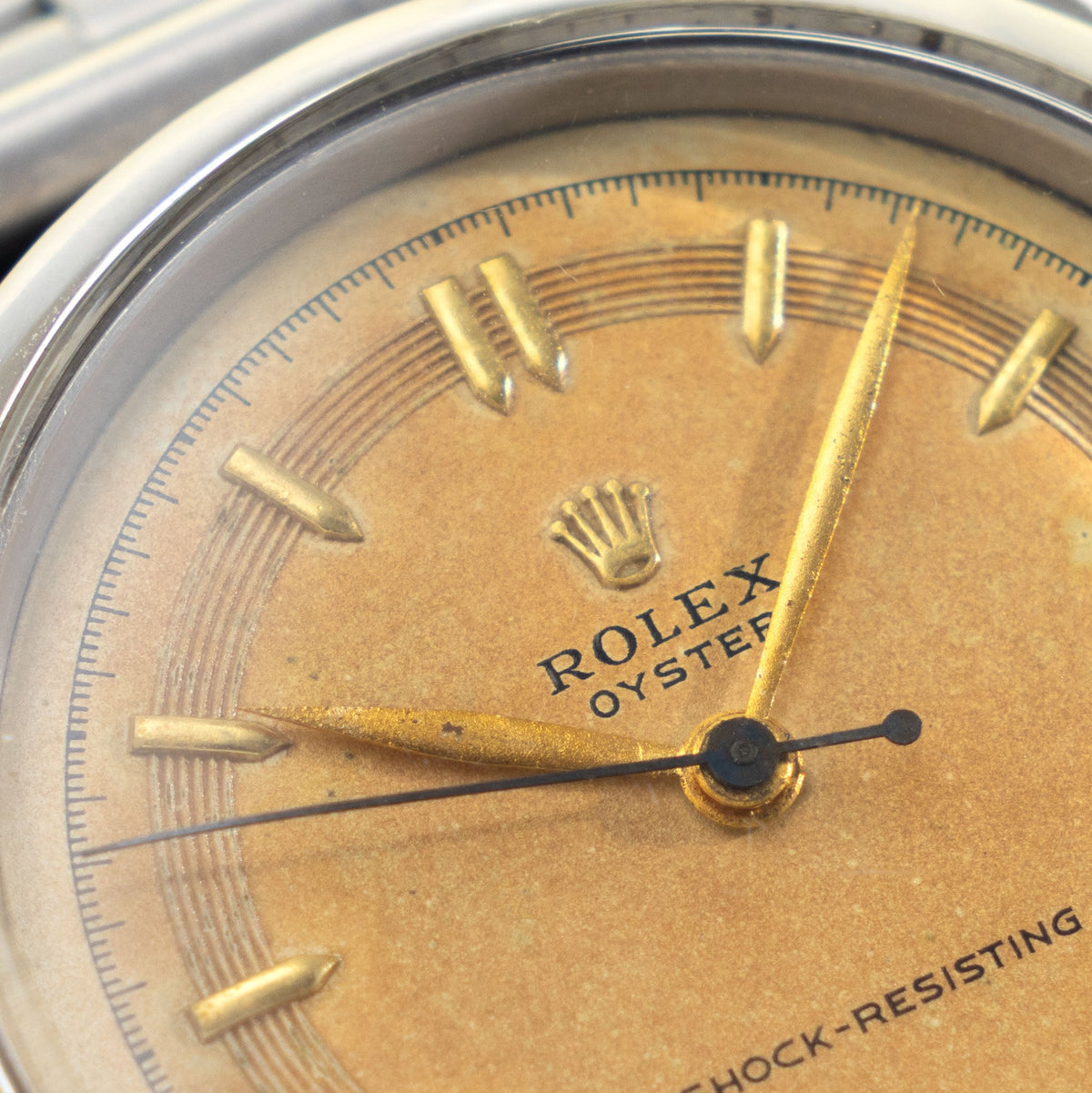 Rolex Oyster 6282 Cream Boiler Gauge Swiss Only Dial