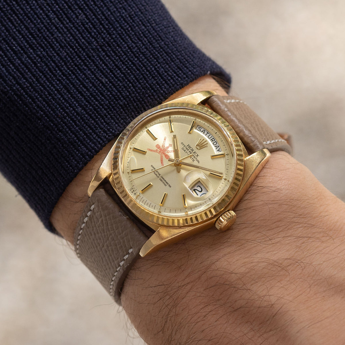 Rolex Day-Date 1803 Khanjar Sigma Champagne Dial