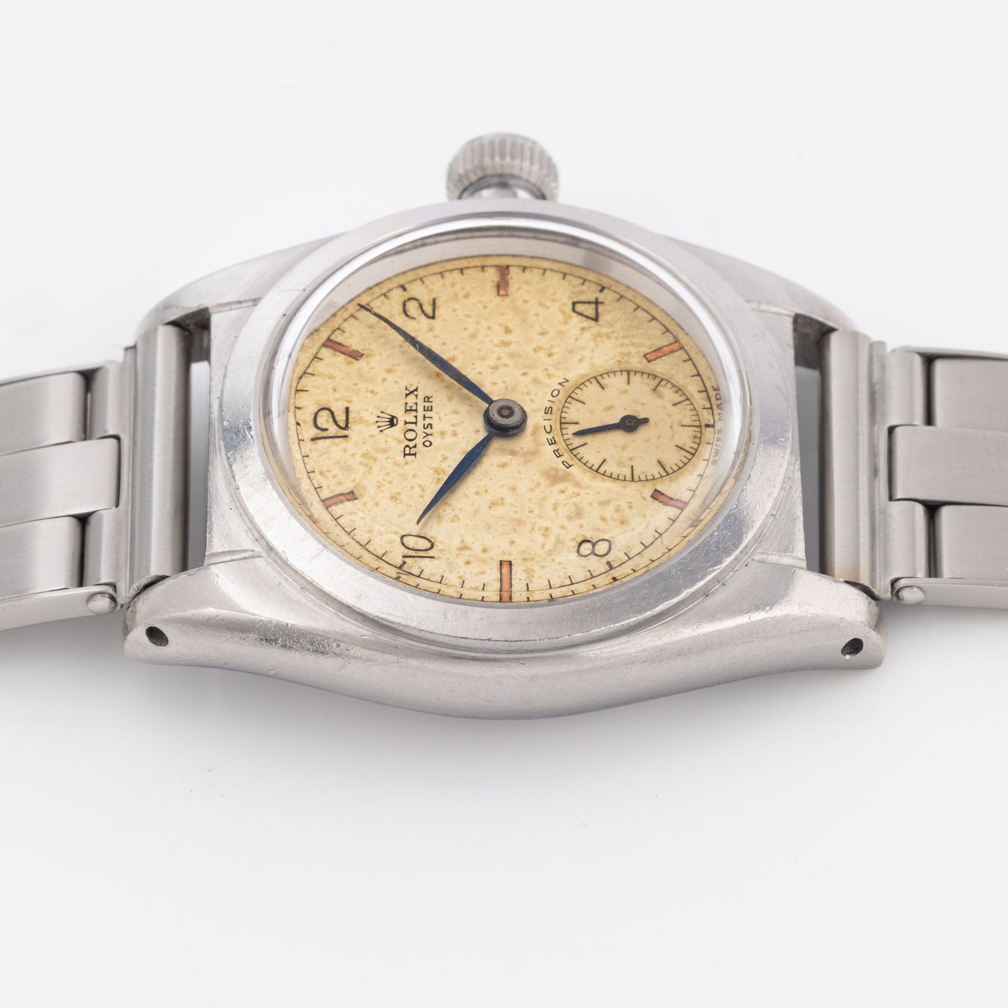 Rolex Oyster-Precision Flat Back ref. 2765 Creme Brûlée Dial