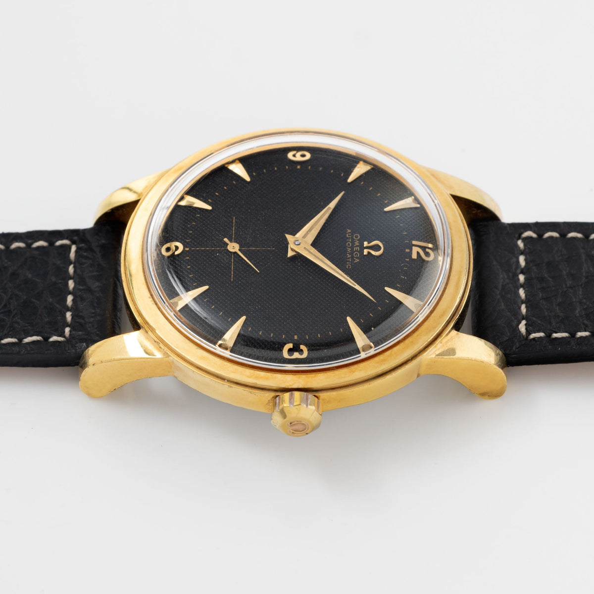 Omega Dresswatch Black Honeycomb dial ref. 2493-5 Automatic