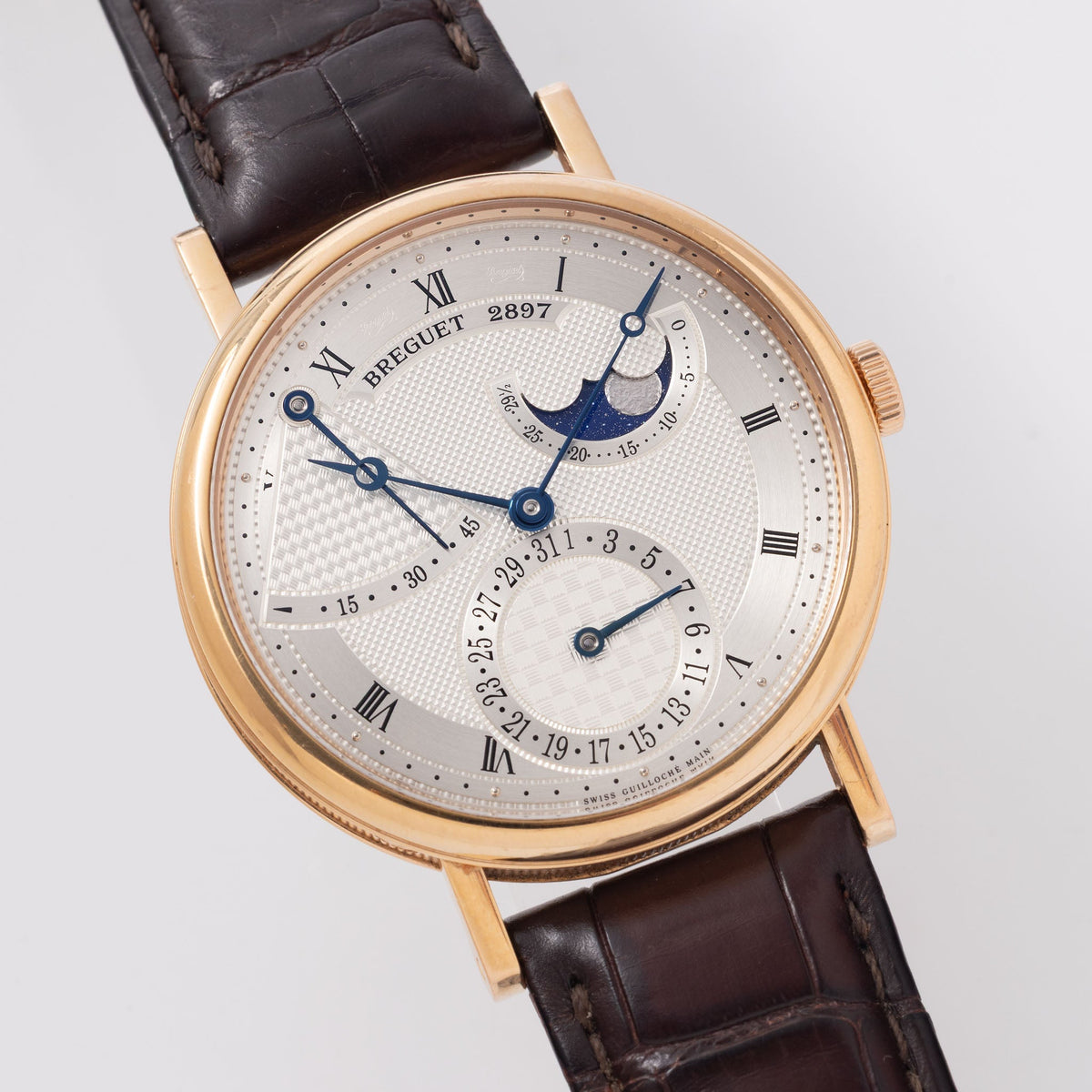 Breguet Classique Phase de Lune in 18 k Rose gold ref 7137